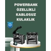 Yüksek Ses Kaliteli Kablosuz Bluetooth Kulaklık Suya Dayanıklı