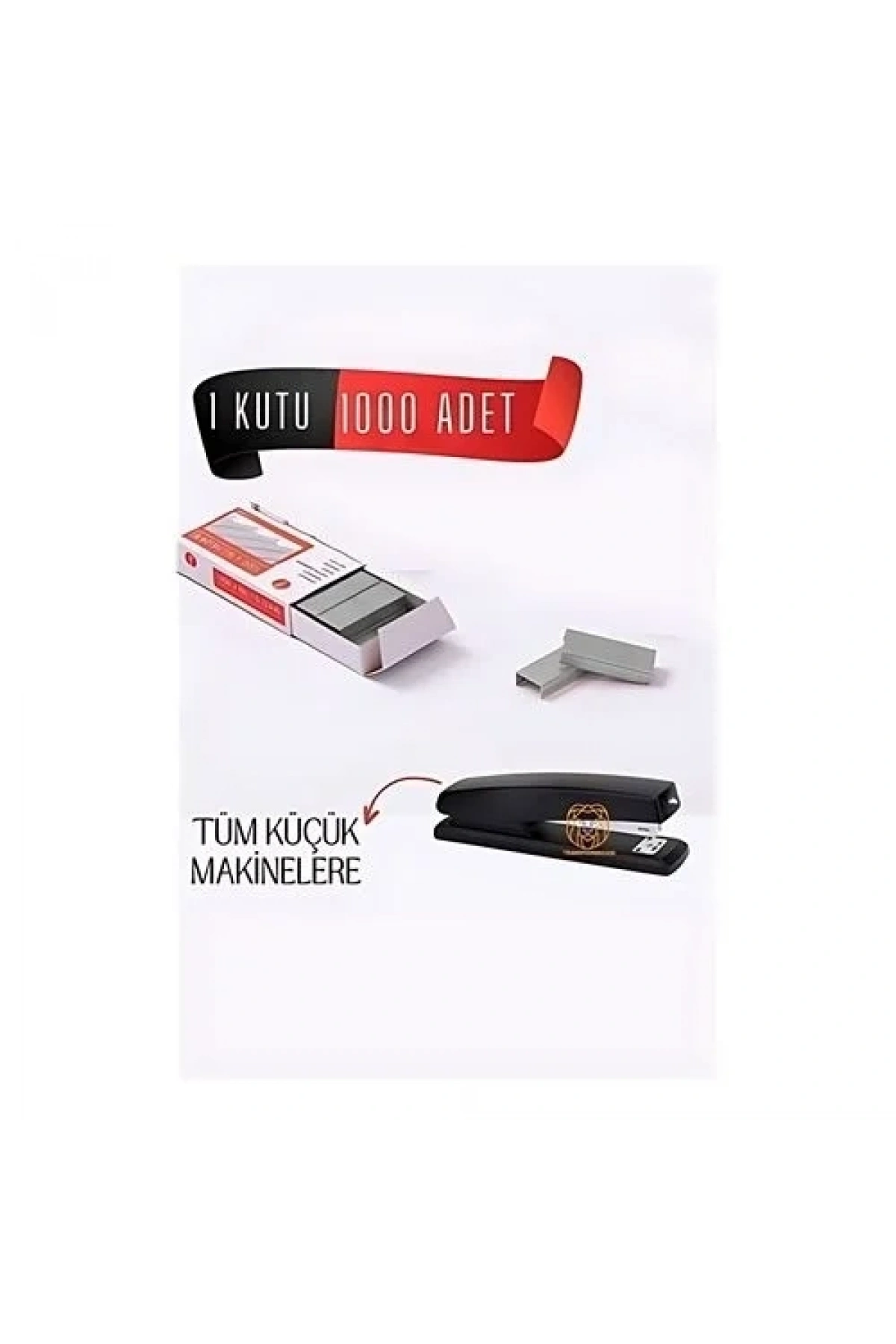 1 Kutu 1000 Adet Küçük Zımba Teli 715685