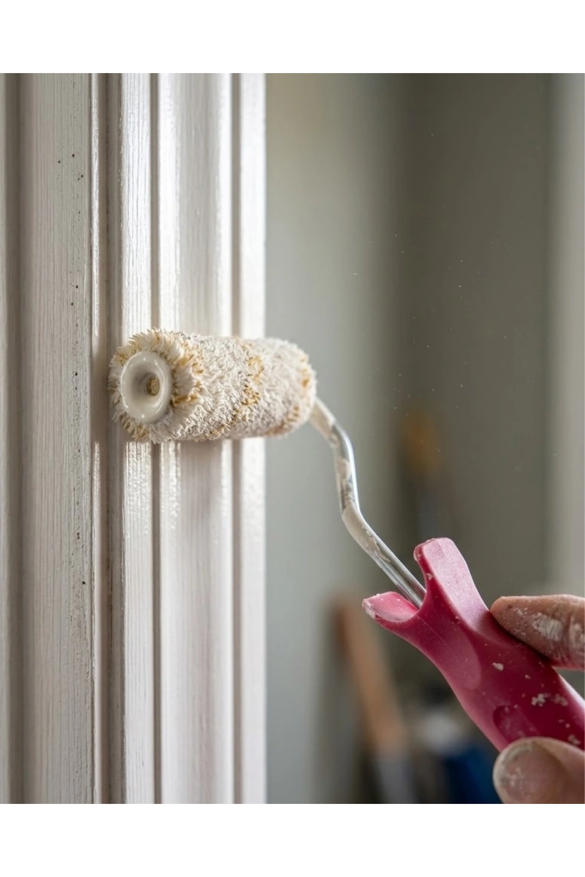 10 Cm Mini Boya Rulosu Seti 6 Adet Yedek Rulo Hediyeli Dar Alan Boyama Rulo Fırça