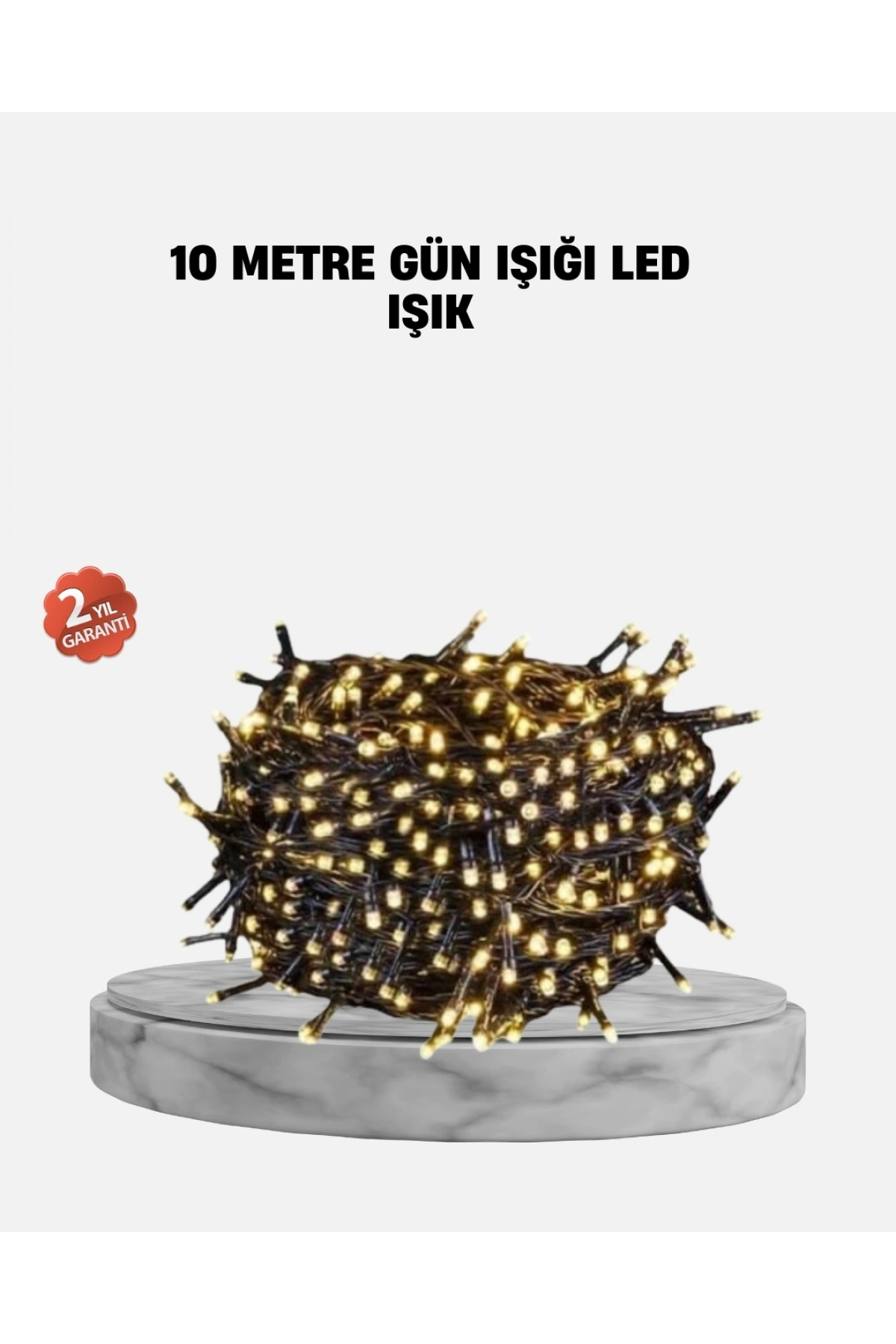 10 Metre LED Işıklı Dekoratif Parti ve Kutlama Aydınlatması