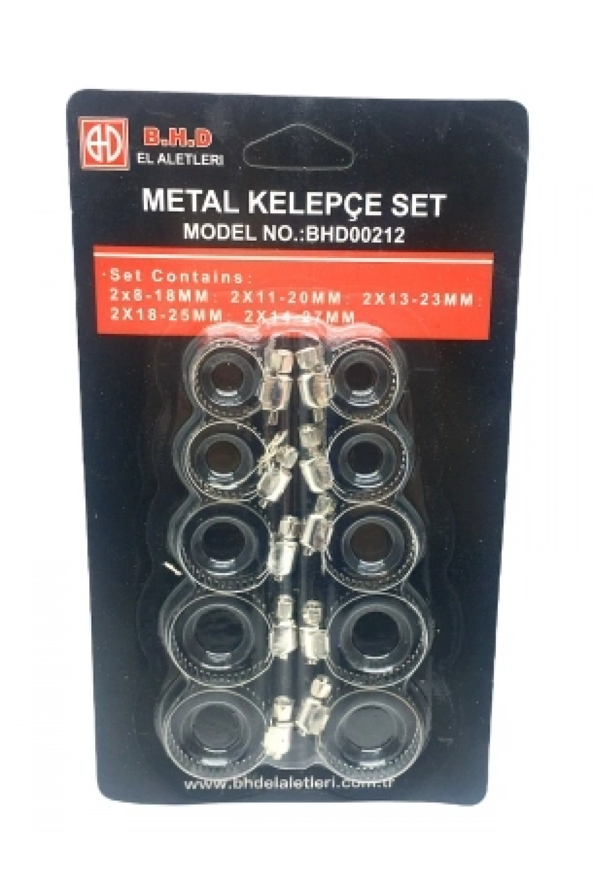 10 PARÇA  METAL HORTUM KELEPÇESİ SET (5047)