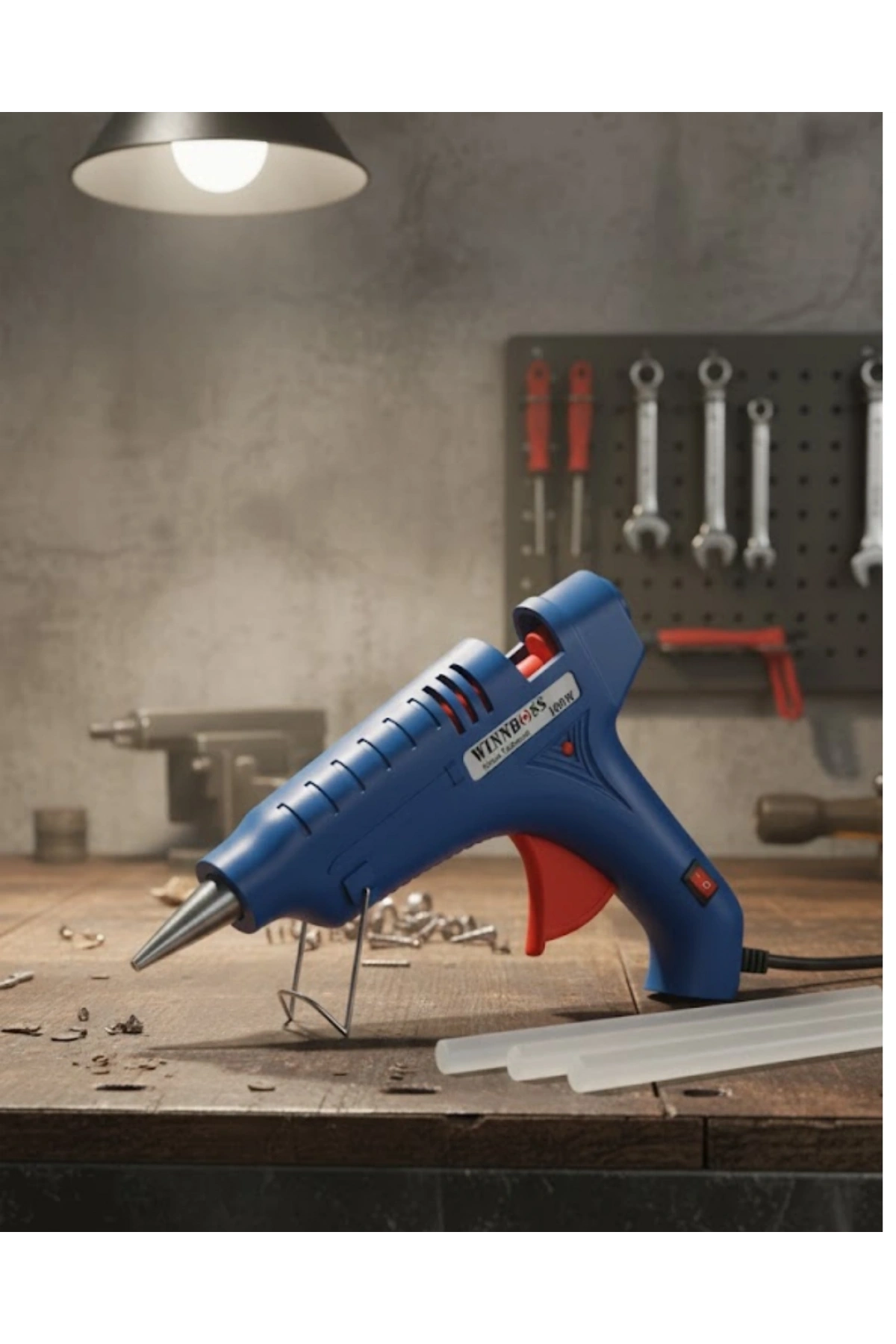 100 W Silikon Tabancası 11 mm Silikon Uyumlu 5 Adet Hediye Silikon
