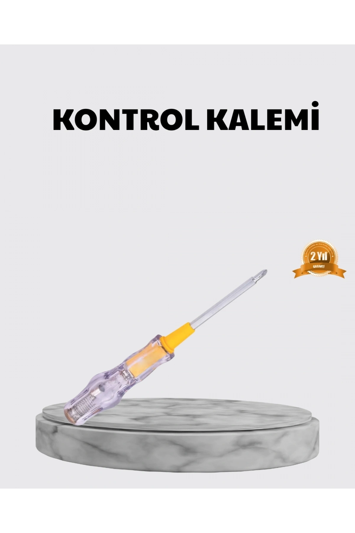 110-220V Elektrik Test Kalemi Korozyona Dayanıklı Nikel Kaplamalı