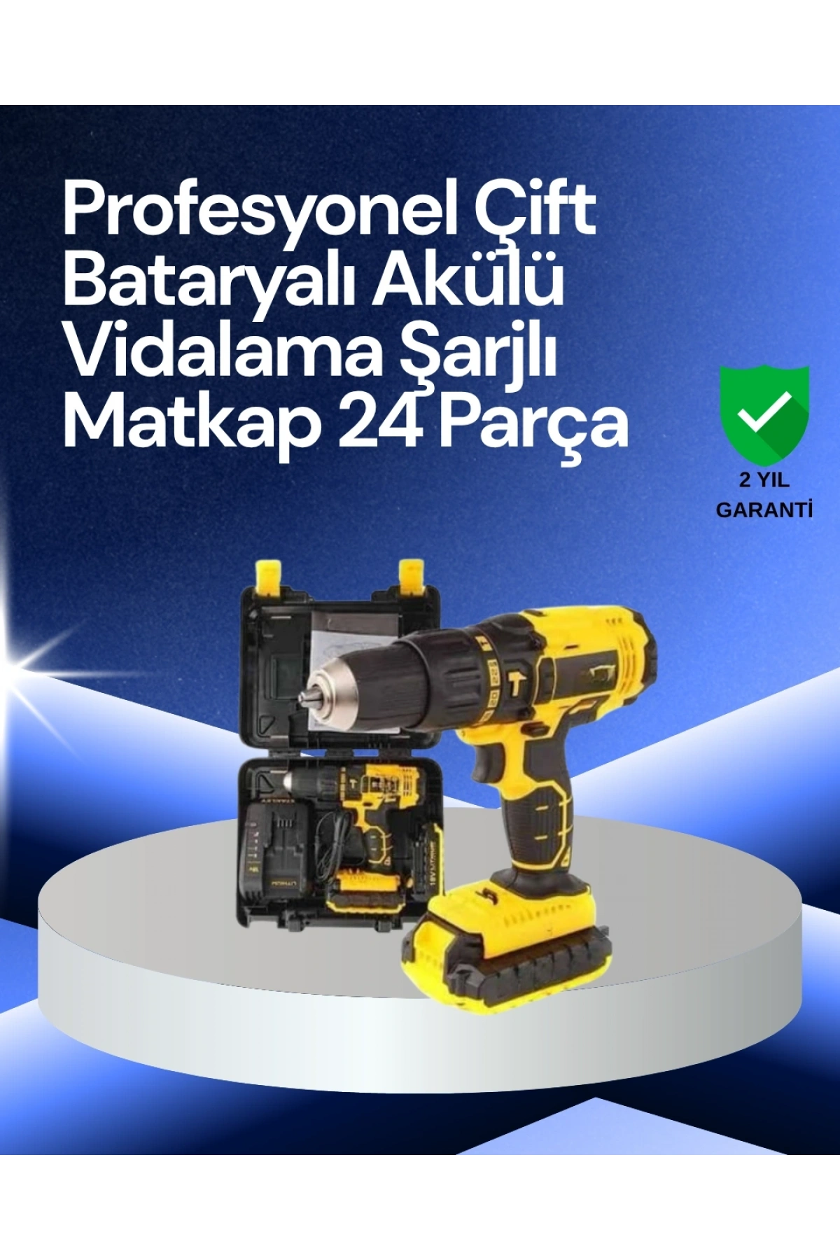 12V Akülü Matkap –Ergonomik ve Yüksek Performanslı