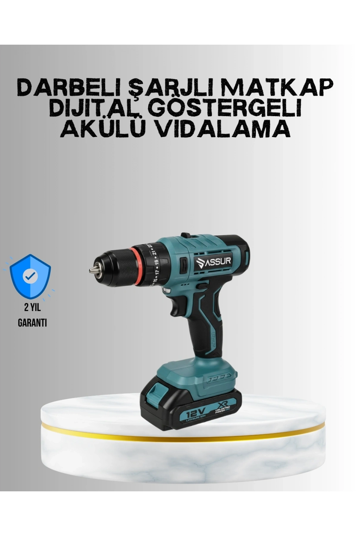 18 Parça Profesyonel Şarjlı Matkap Vidalama