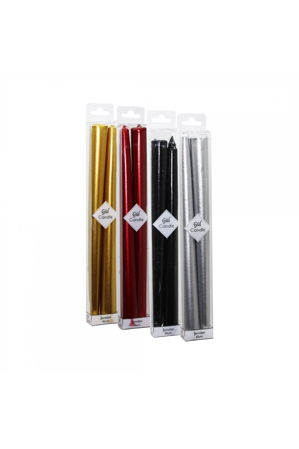 2 PARÇA  YALDIZ ŞAMDAN MUM (5047)