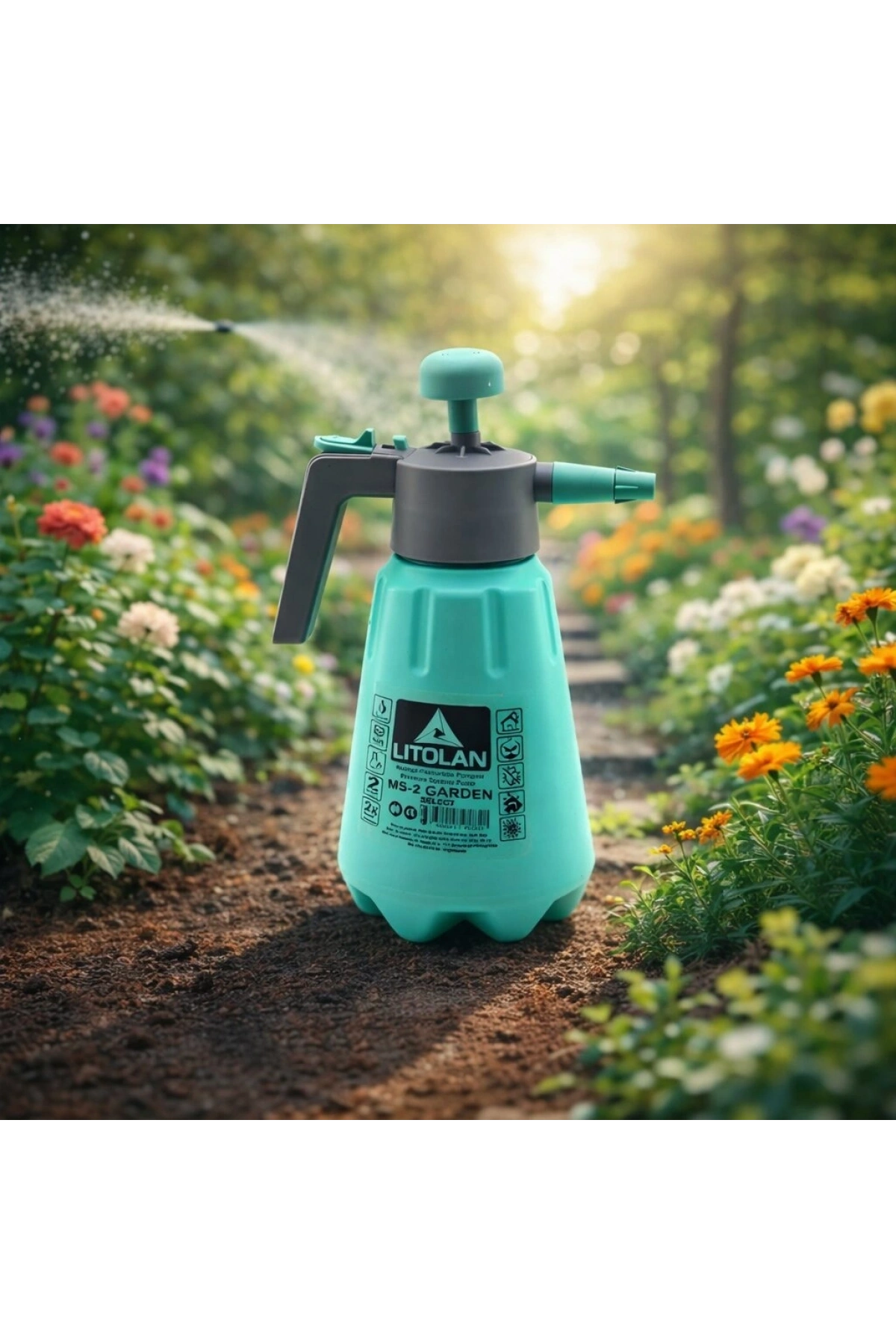 2 UÇLU İLAÇLAMA - BASINÇLI PÜSKÜRTME POMPASI (5047)