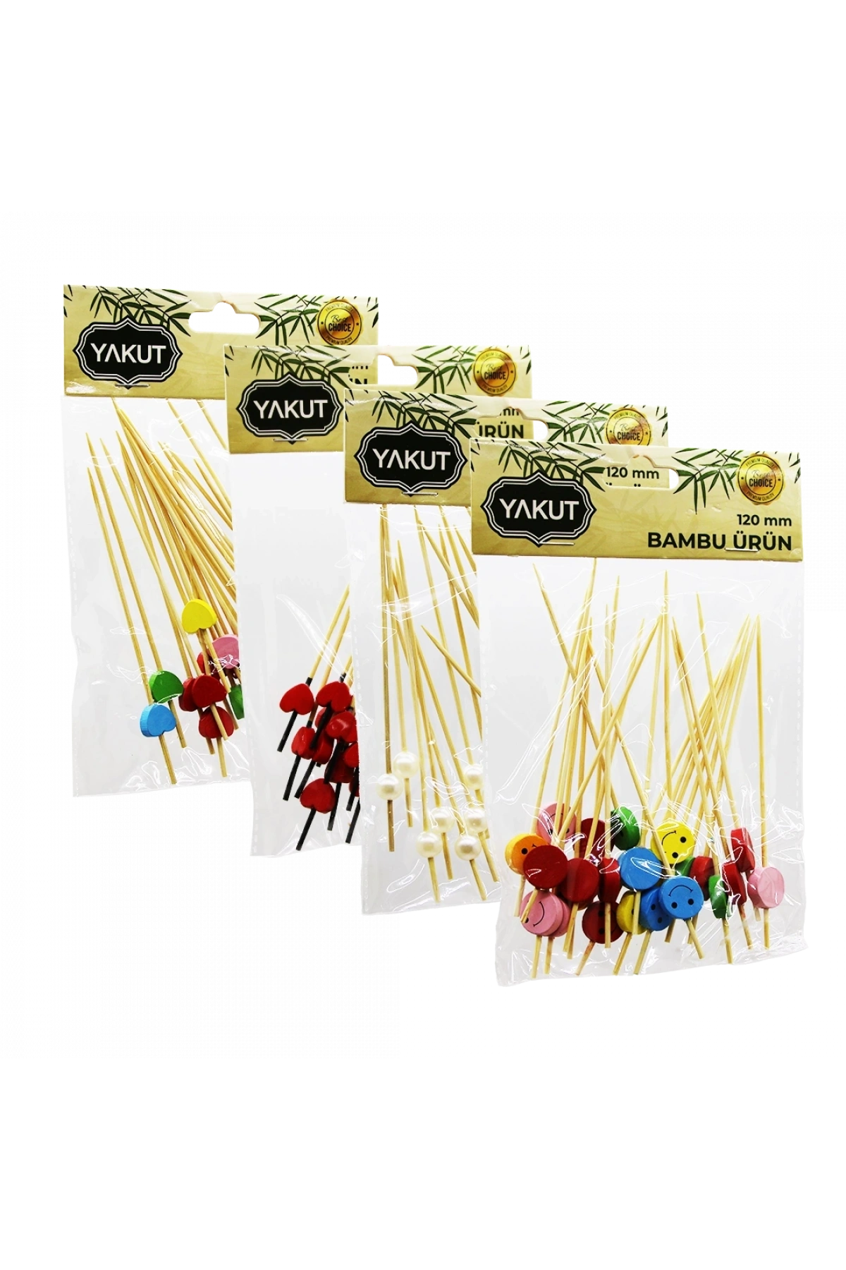 20 PARÇA BAMBU KOKTEYL KÜRDAN 120MM (5047)