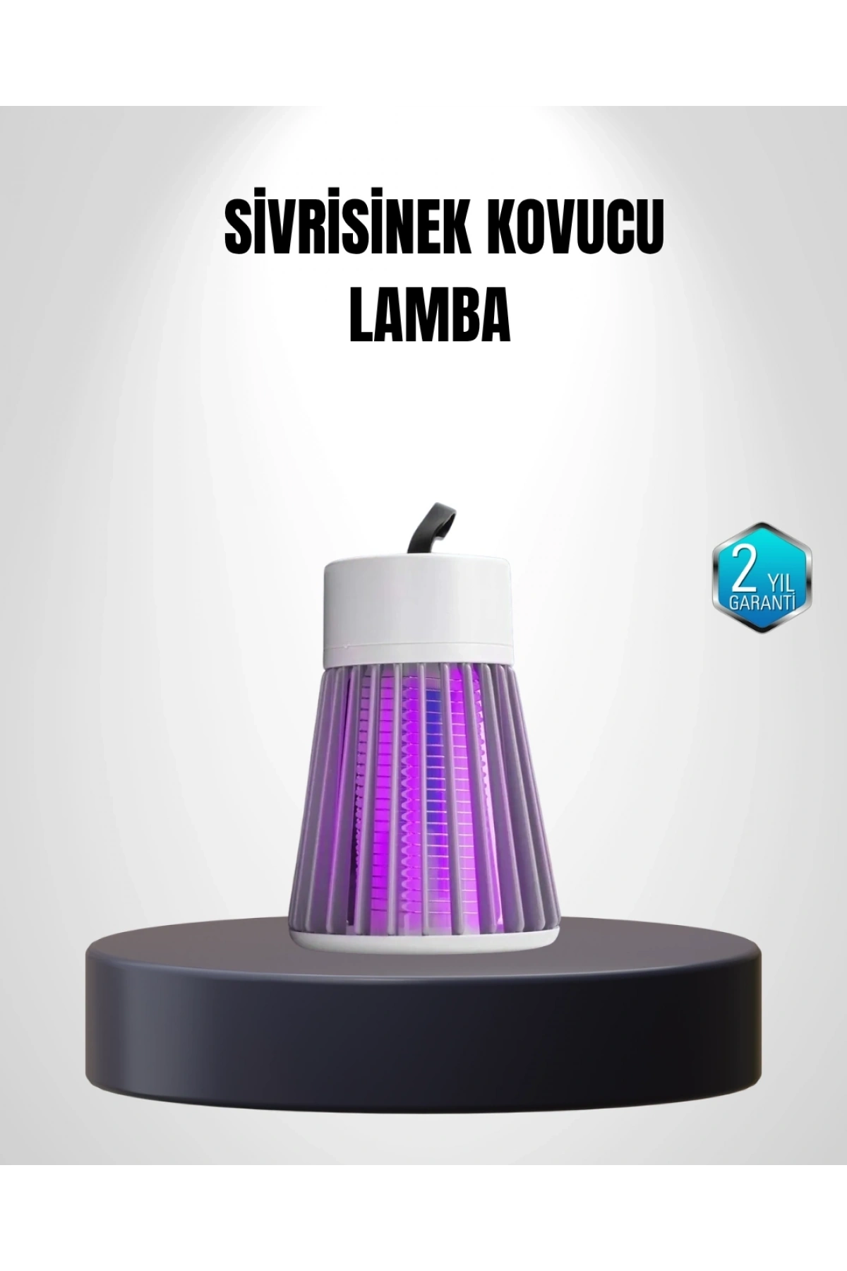 2000 mAh Şarjlı Sivrisinek Kovucu Lamba – Kimyasalsız, Güvenli ve Taşınabilir