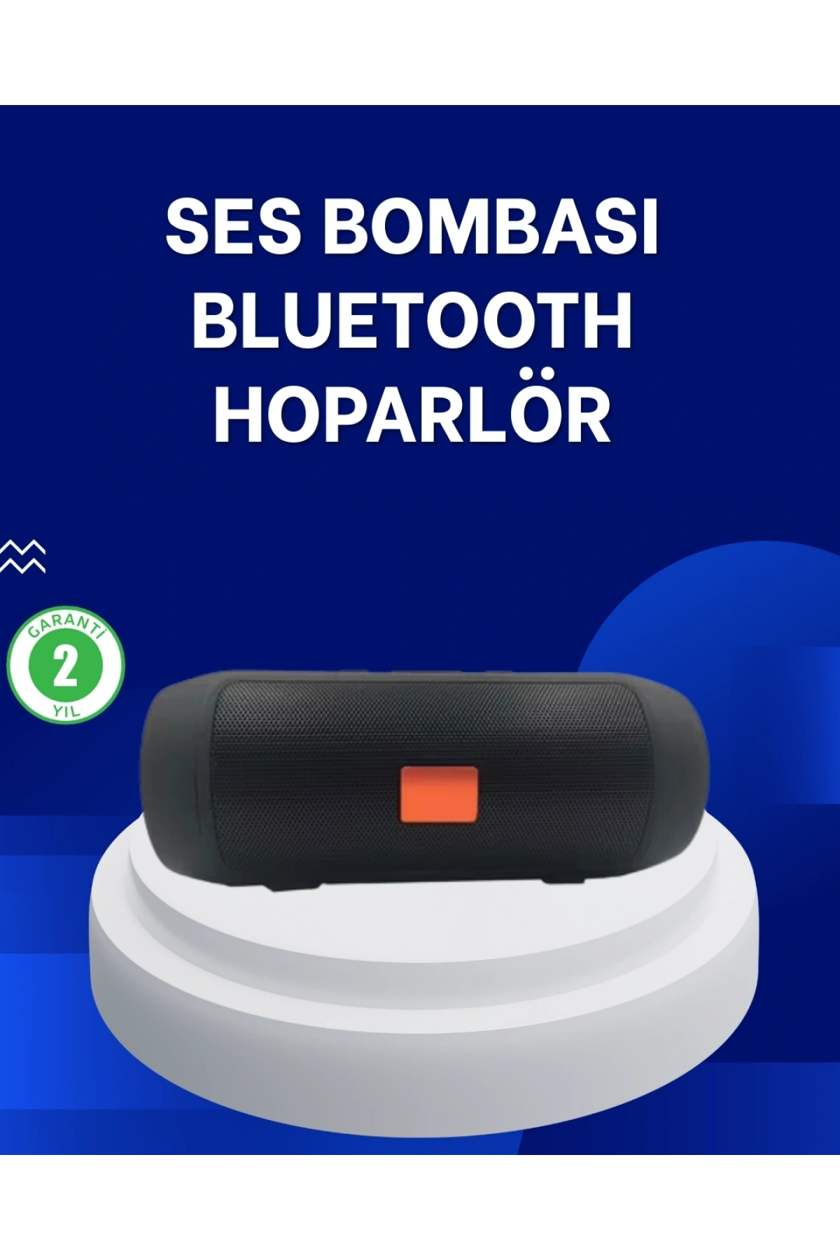 20W Güçlü Ses Bluetooth Hoparlör Dahili Batarya Suya Dayanıklı