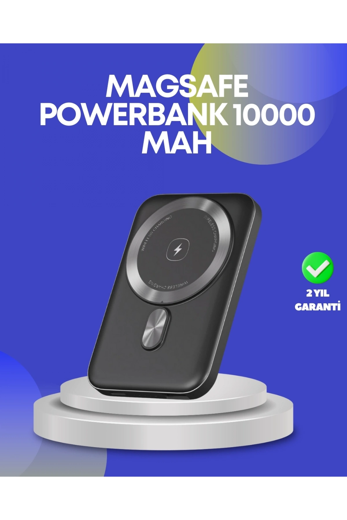 22.5W Hızlı Şarj Destekli Manyetik Powerbank Kompakt Tasarım