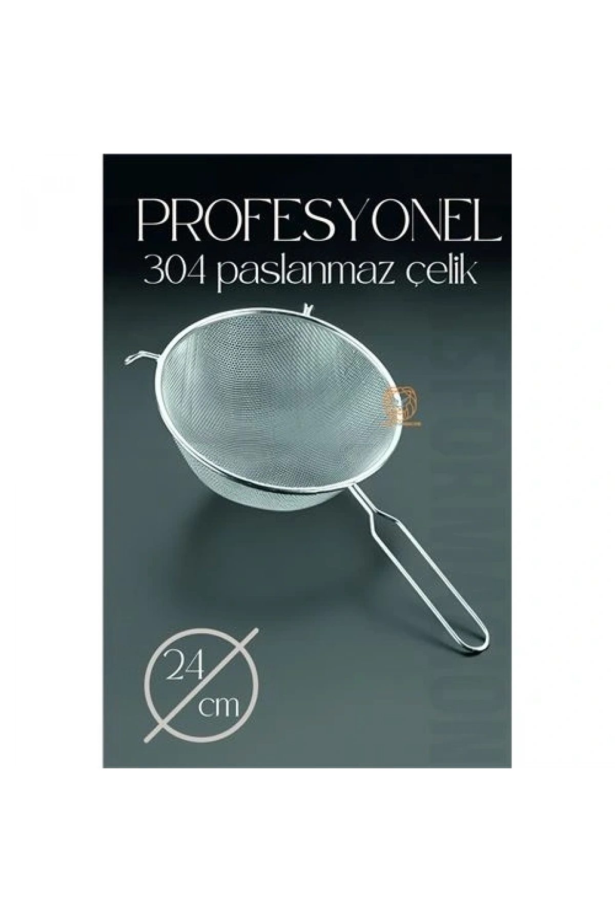 24 Cm Süzgeç 304 Paslanmaz Çelik