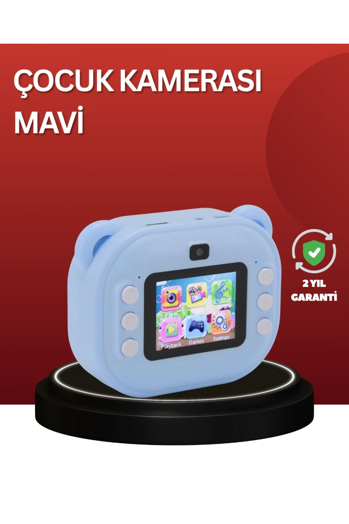 24MP HD Şipşak Kamera – Termal Baskılı, Çift Lensli HD