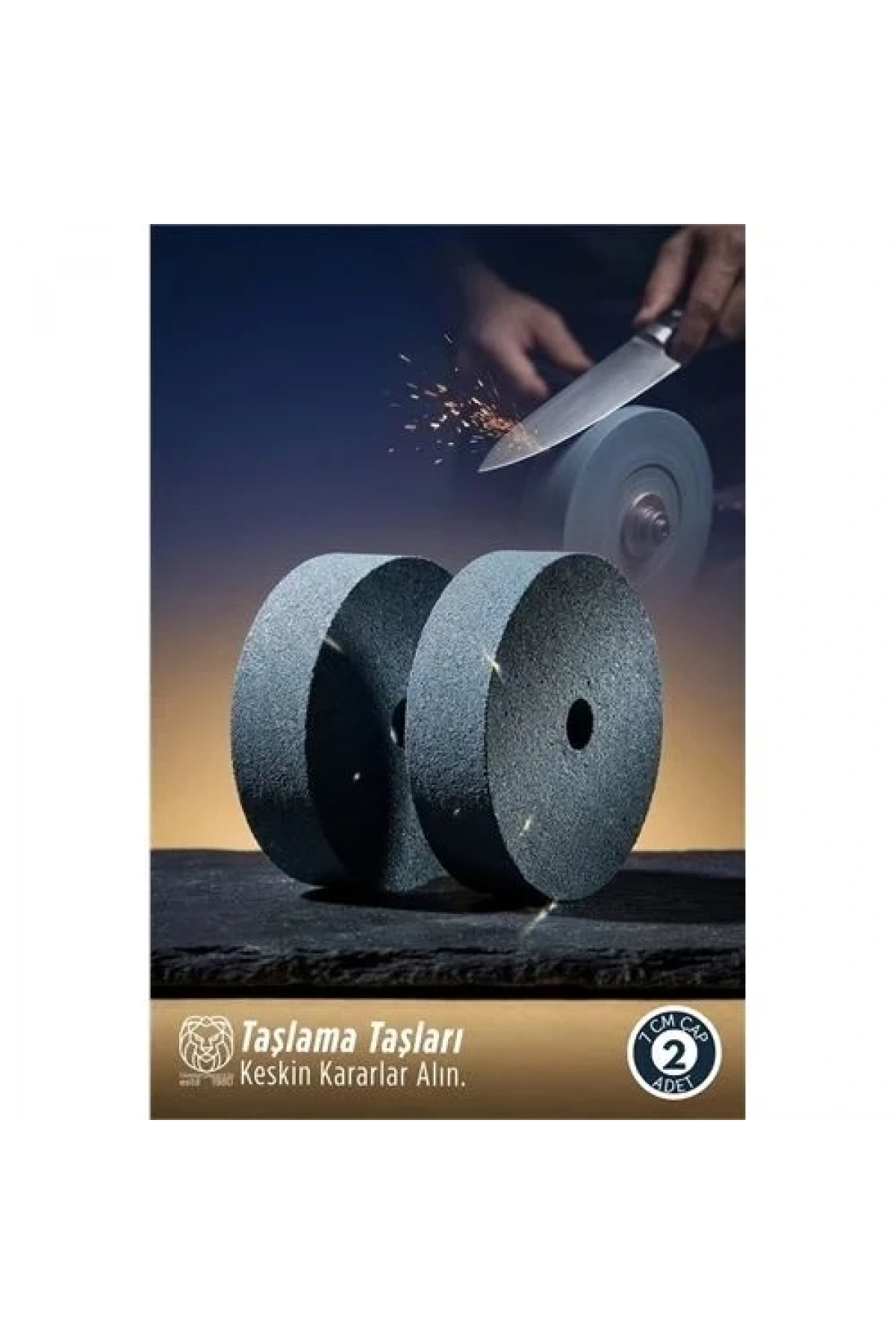 2’li  Bileme Taşı - Matkap Ve Taşlama Uyumlu Profesyonel Set 722938