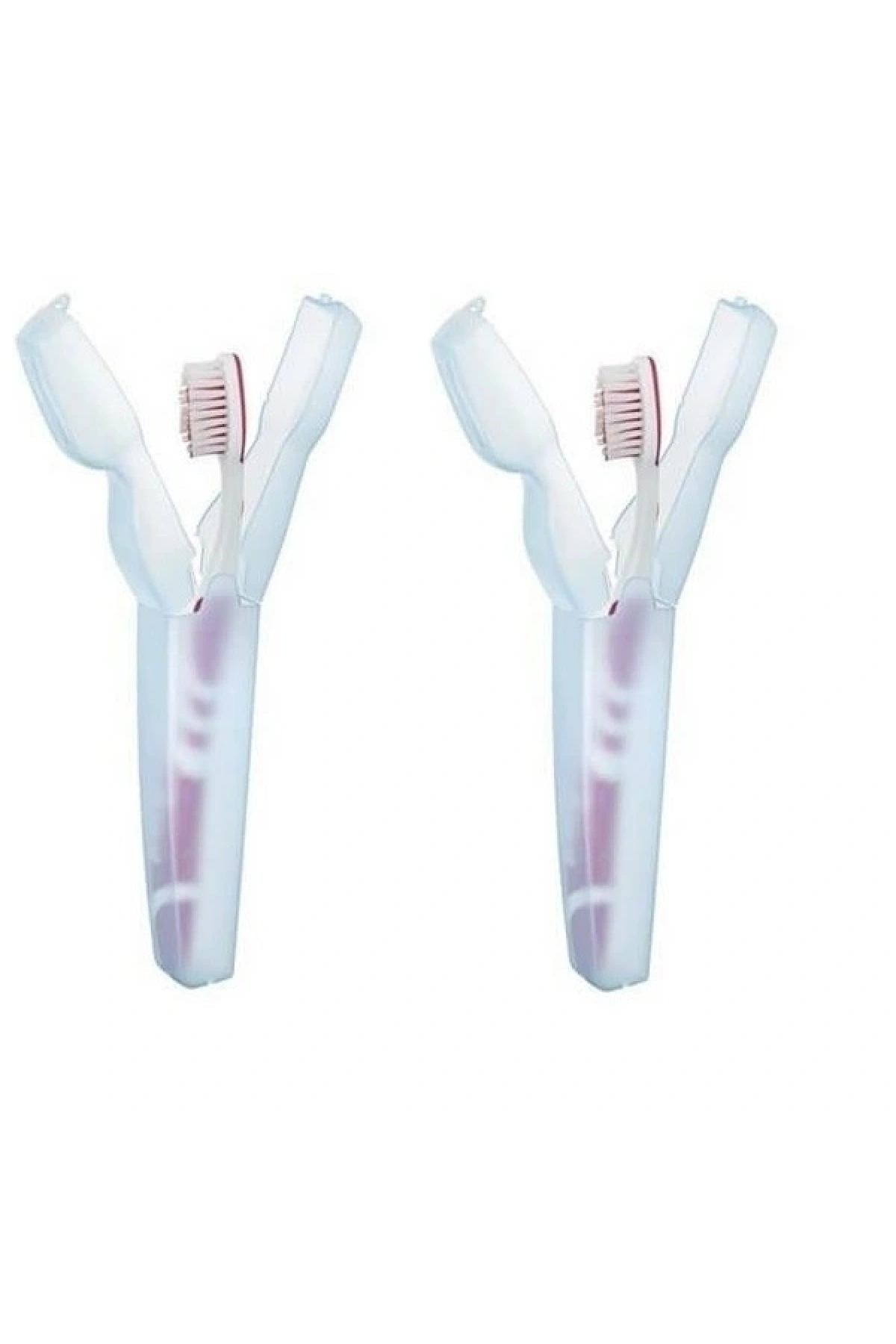 2li Diş Fırça Kutusu Kapaklı