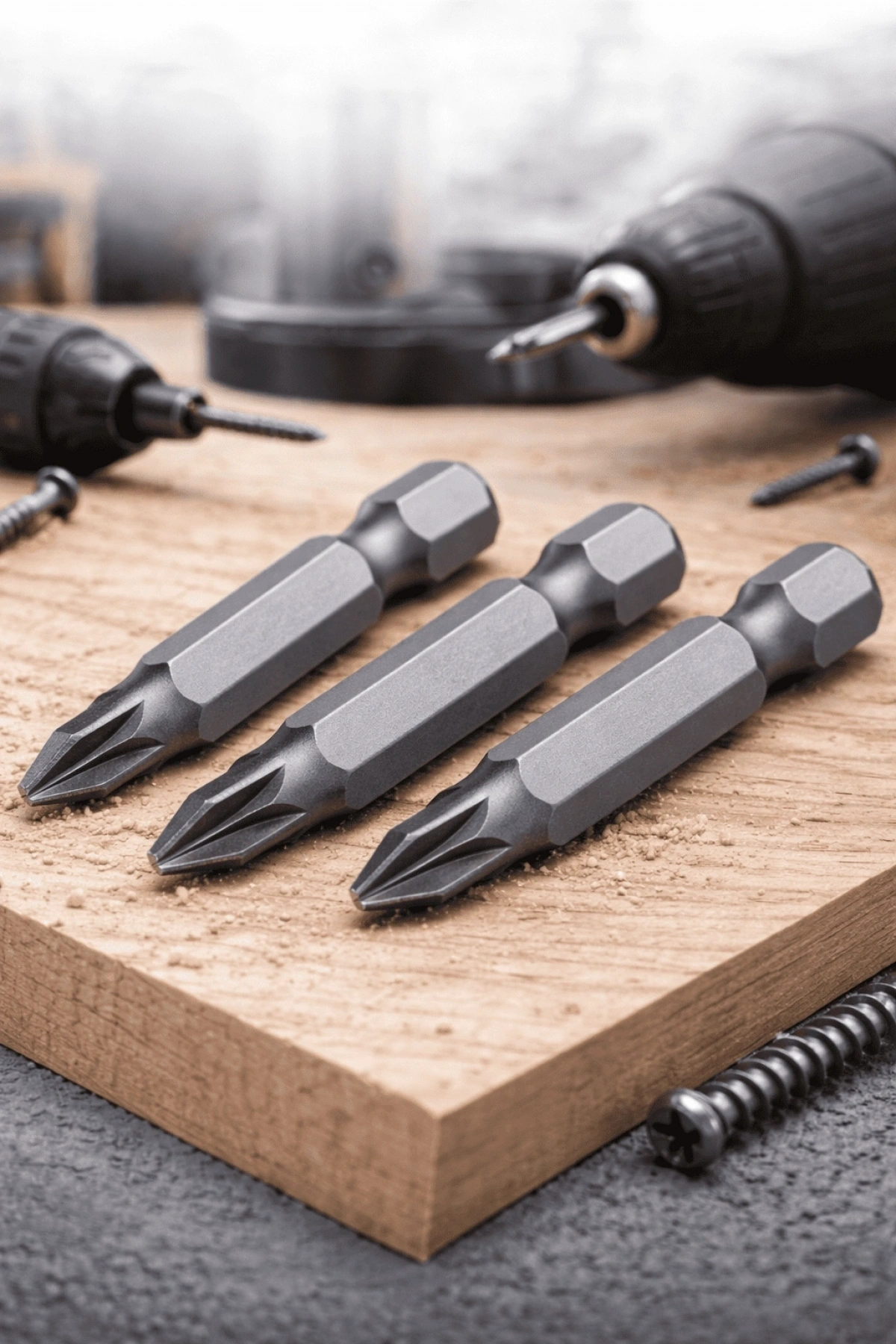 3 Adet 50 mm Yıldız Uçlu Tornavida Bits