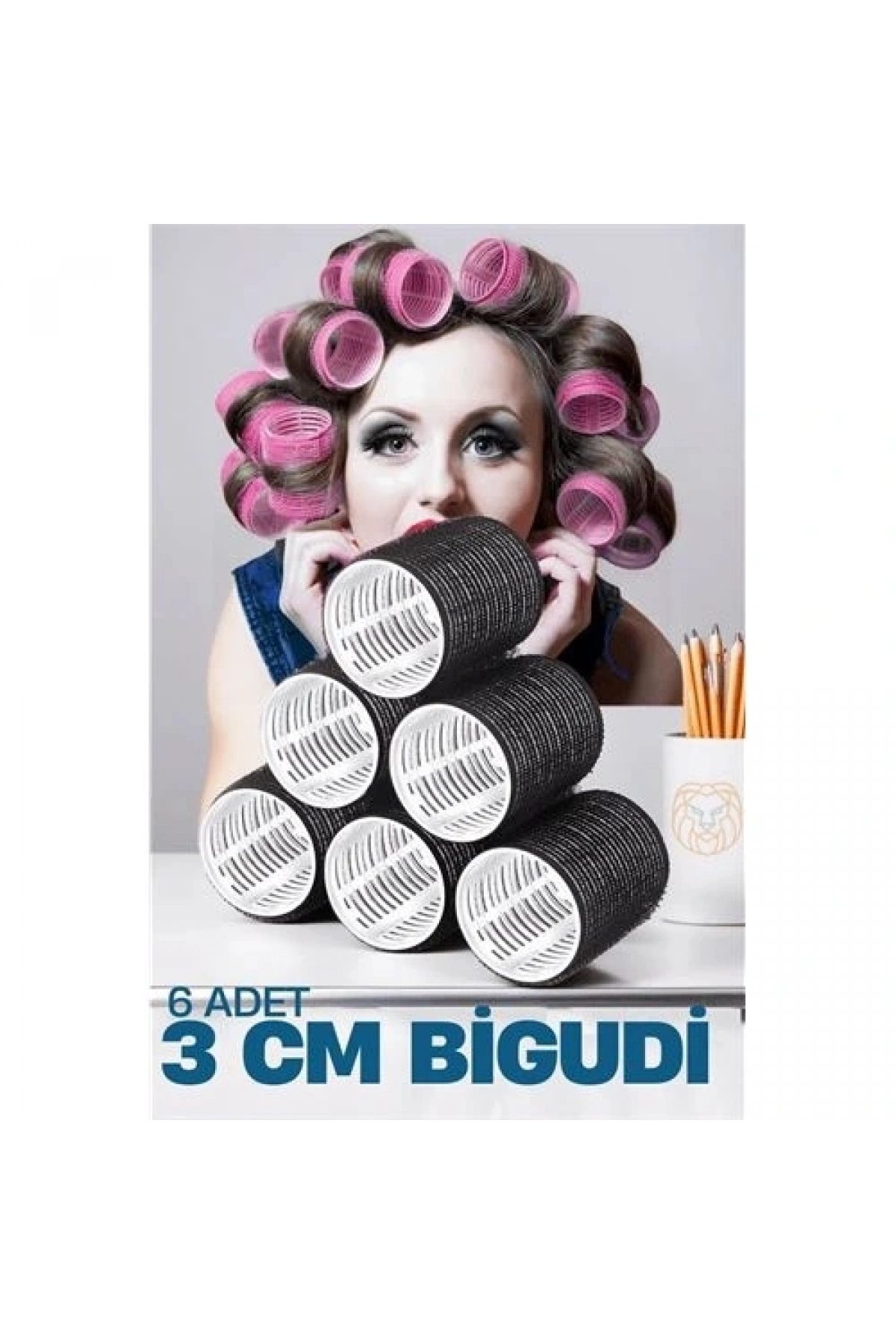 3 Cm Bigudi 6 li Paket