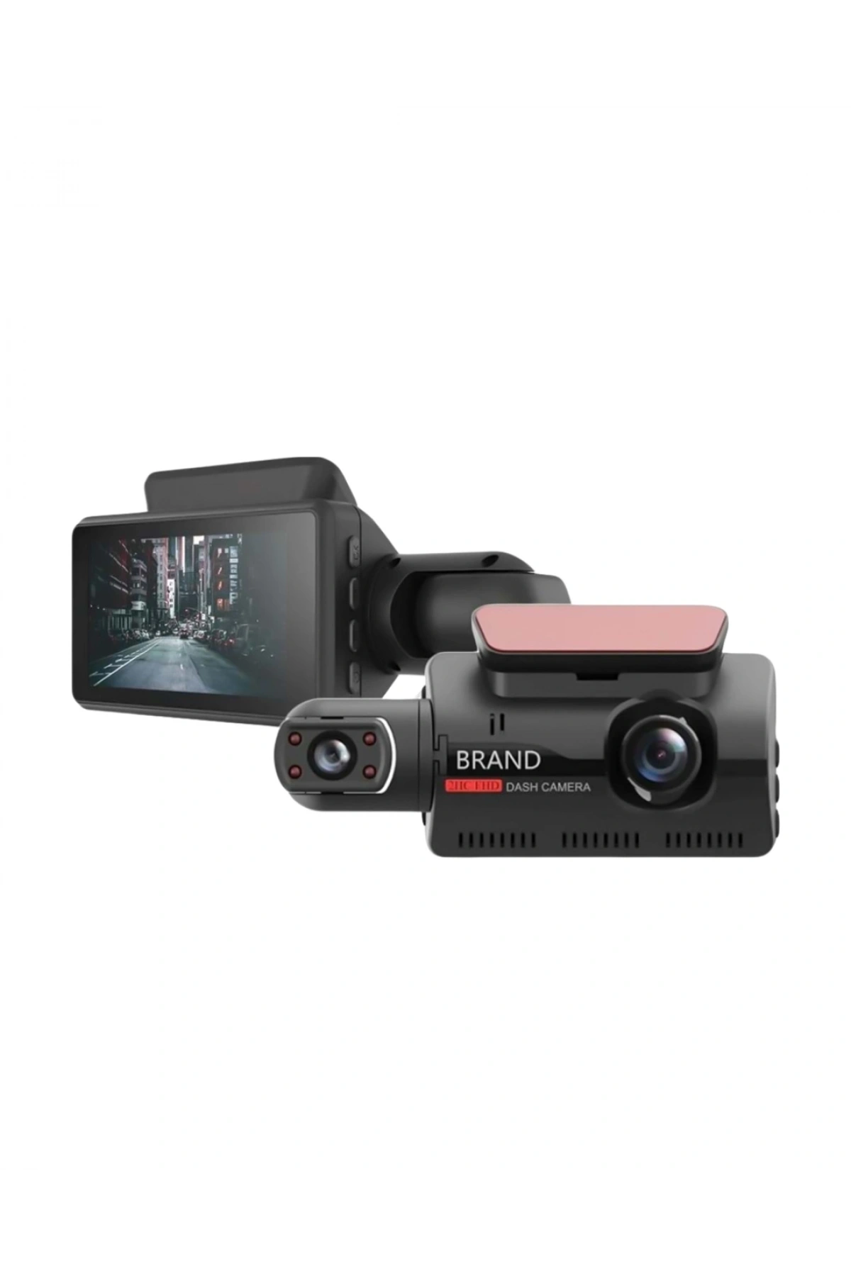 3 inç IPS Ekranlı Full HD Araç Kamerası – WiFi, Gece Görüş ve Hareket Algılama Özellikli Dashcam