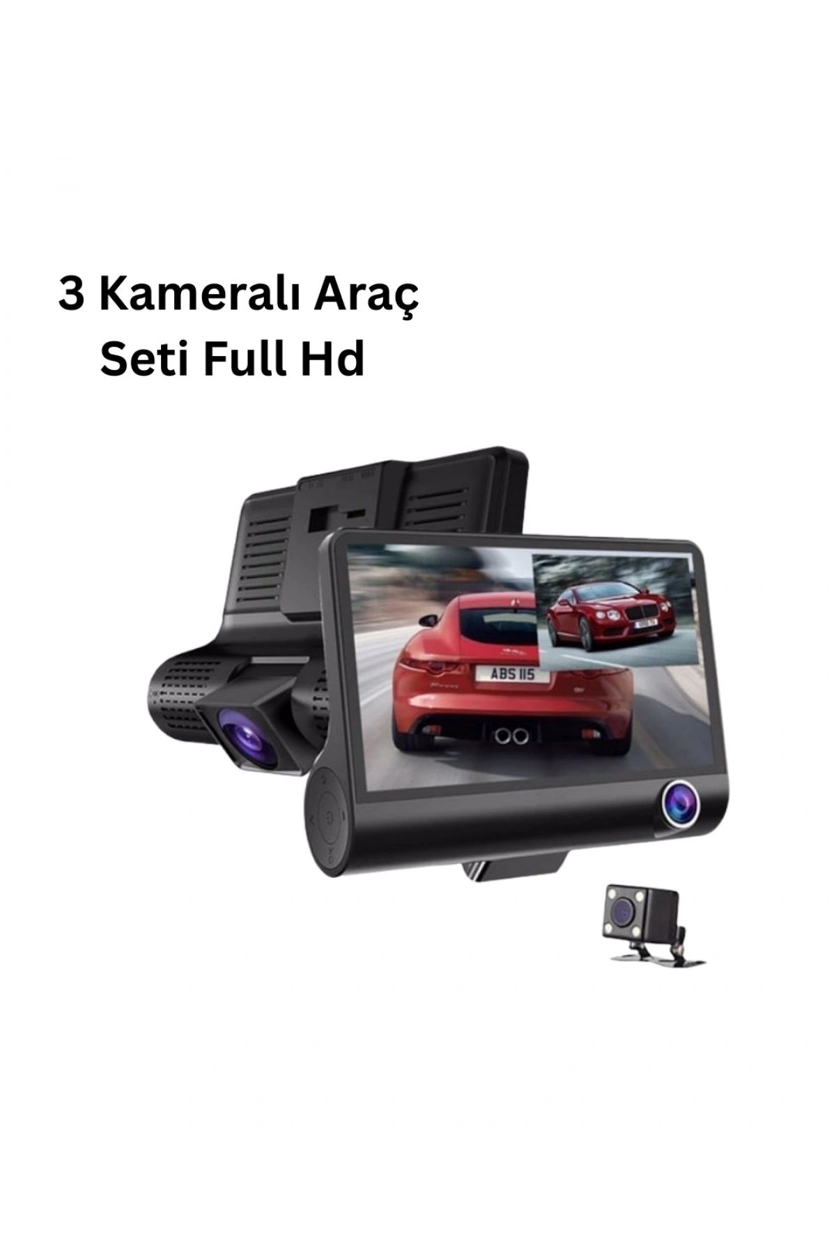 3 Kameralı Araç DVR