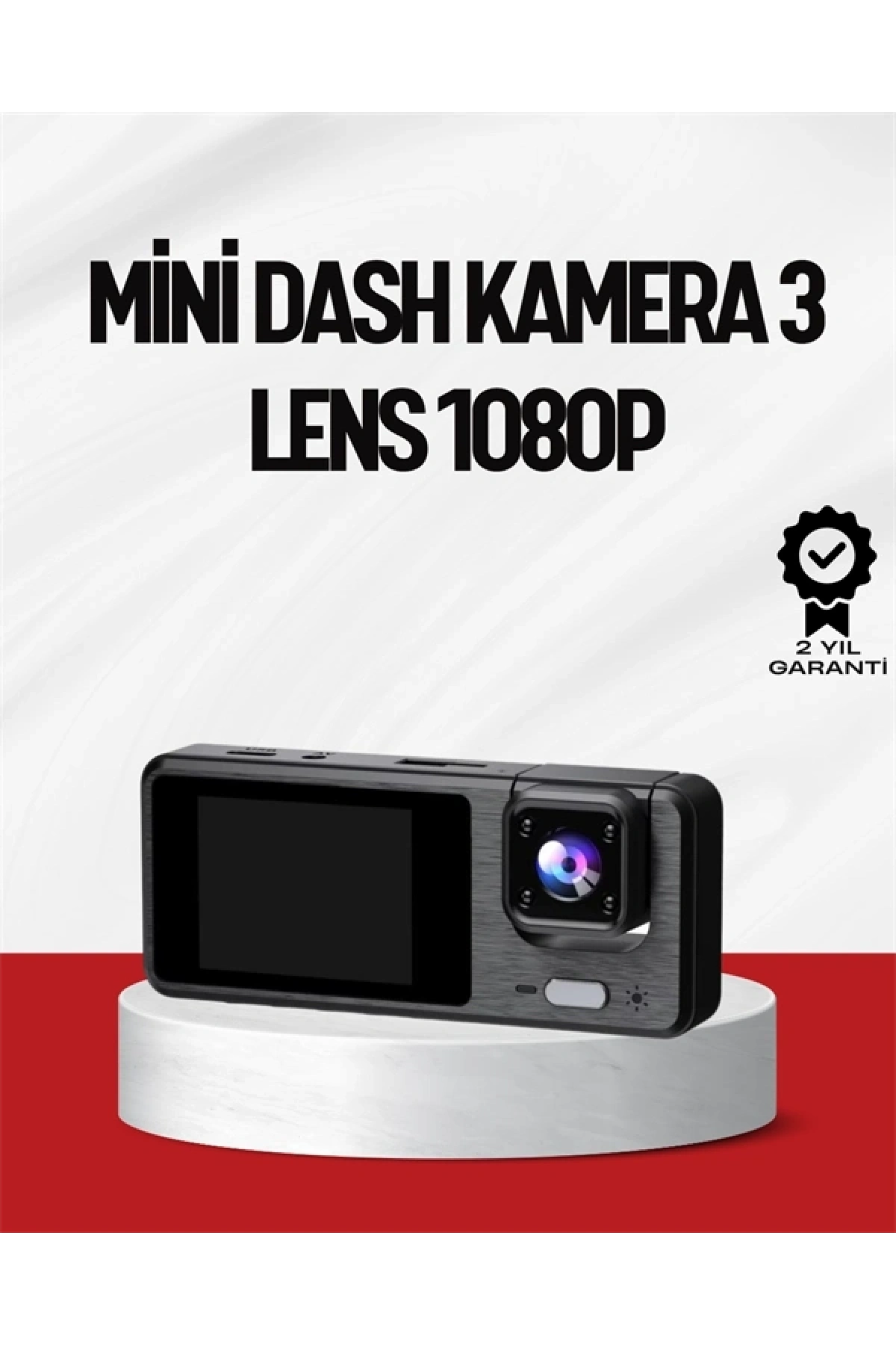 3 Kameralı DVR Araç Kamerası – Tam Güvenlik, Tam Kapsama
