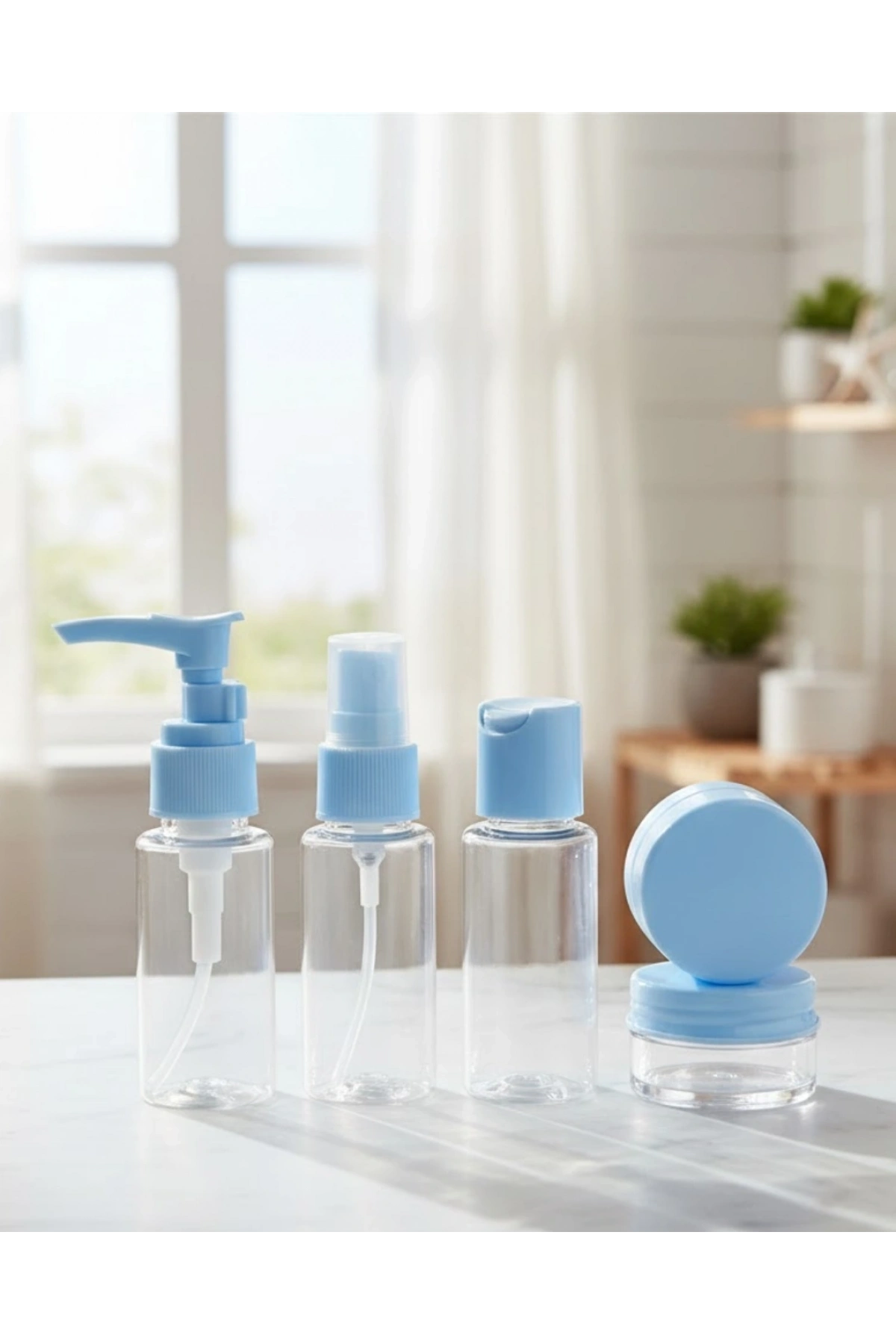 30 ml 5’li Seyahat Boy Kozmetik Organizer Seti