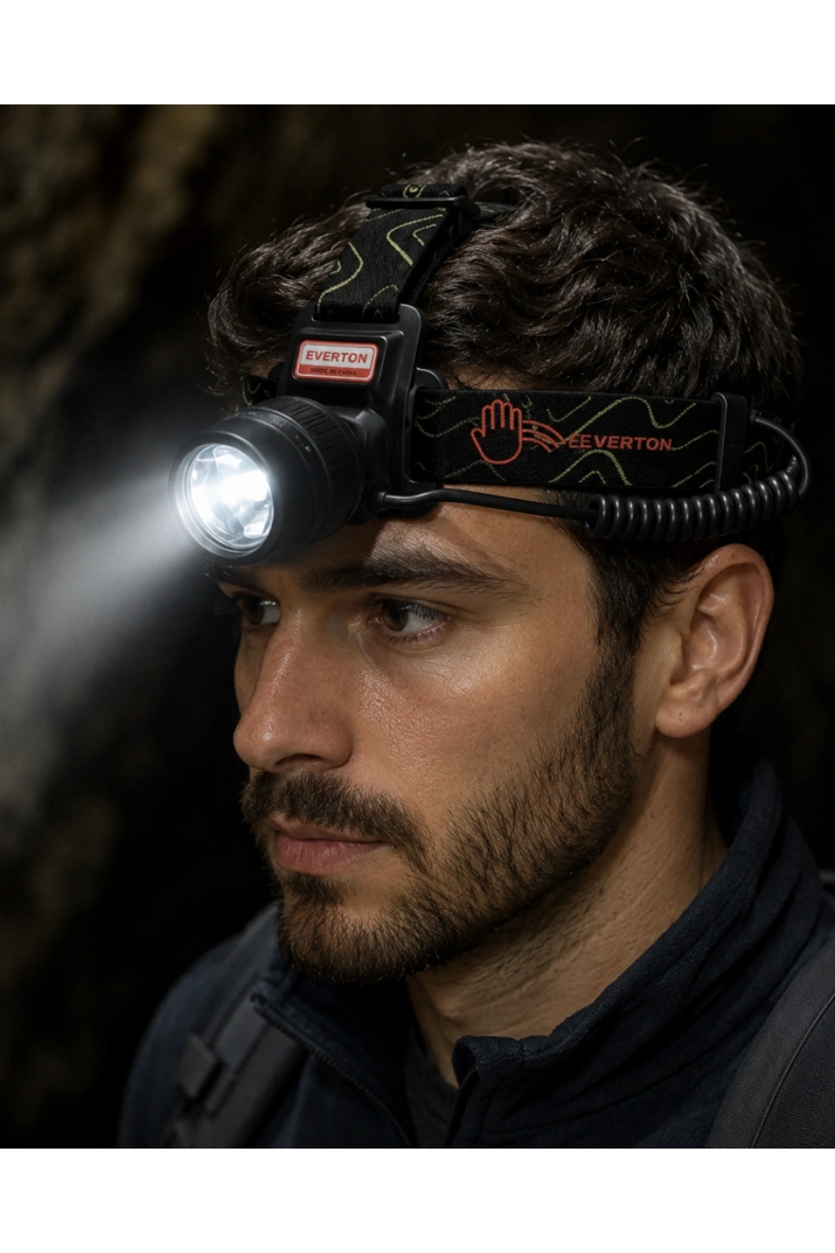 30W LED Kafa Feneri Sensörlü Type C Şarjlı