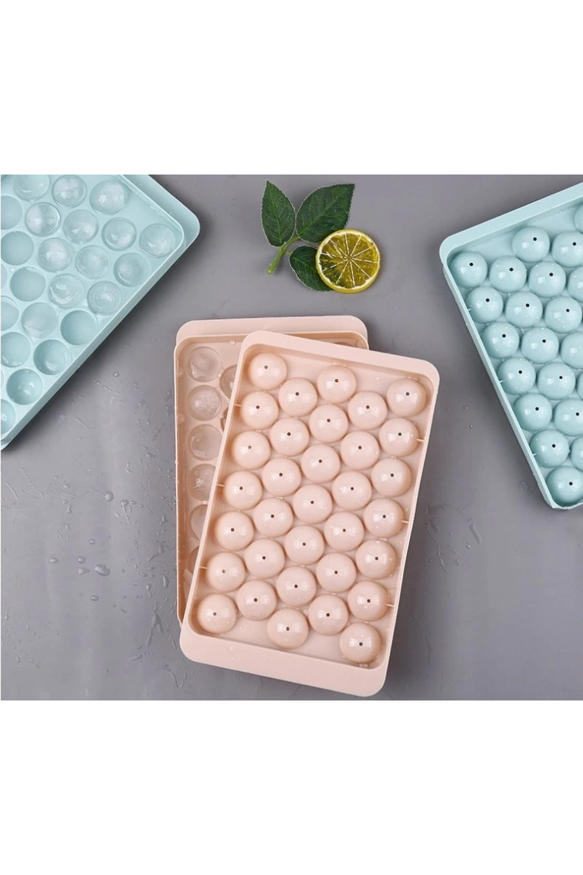 33 Hazneli Küre Buz Kalıbı 2 Renk (5047)