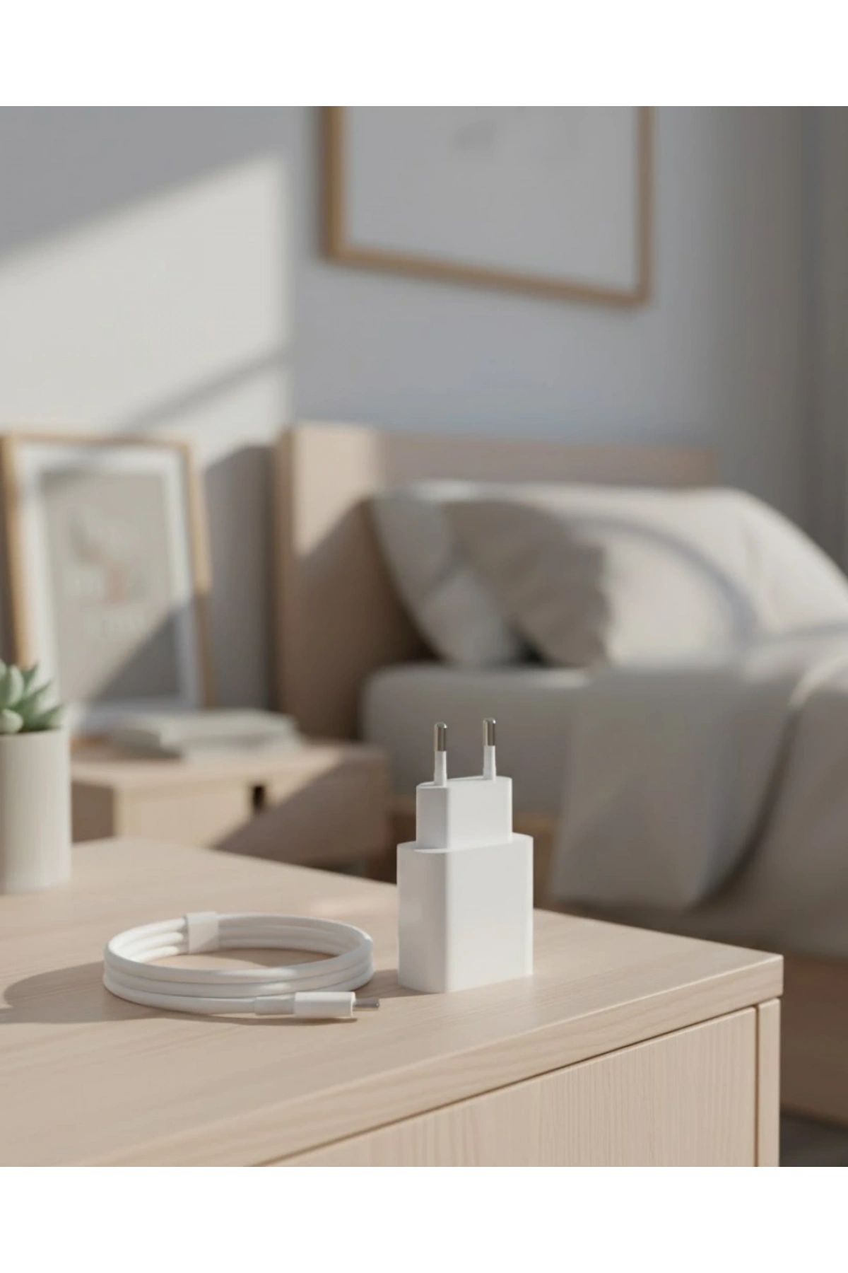 35W USB-C Hızlı Şarj Adaptörü Type-C to C Kablo Seti