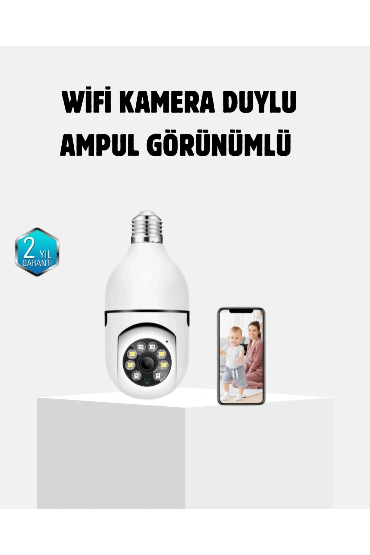 360 Derece Dönebilen Akıllı Duylu Kamera – PTZ, Uzaktan Kontrol, Hareket Algılama