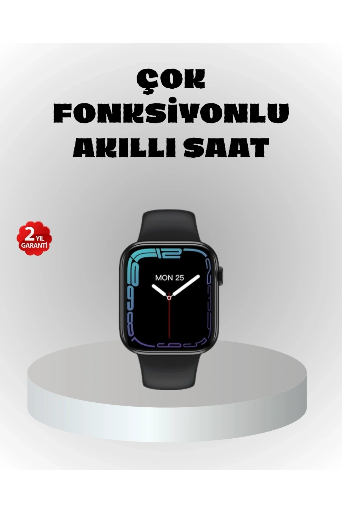 380mAh Bataryalı Akıllı Saat – Arama, Bildirim, AOD Ekran ve Uzun Pil Ömrü