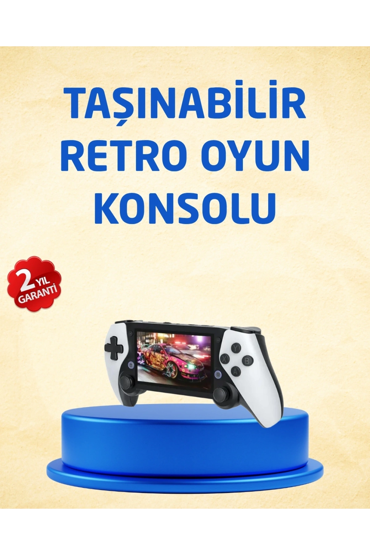 3D Ekranlı Mini Oyun Konsolu + Multimedya