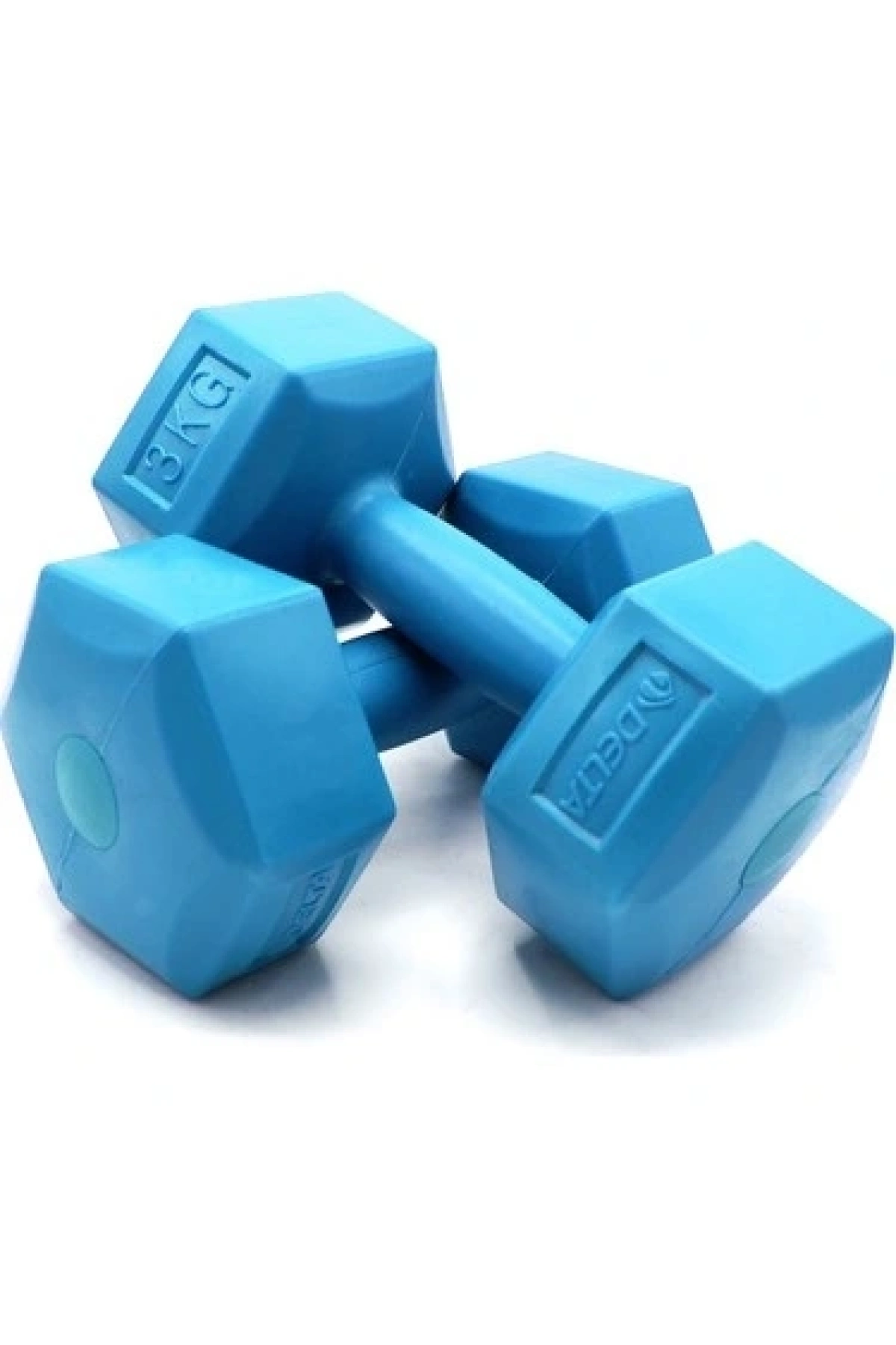 3KG PLASTİK KÖŞELİ DAMBIL 2 PARÇA (5047)