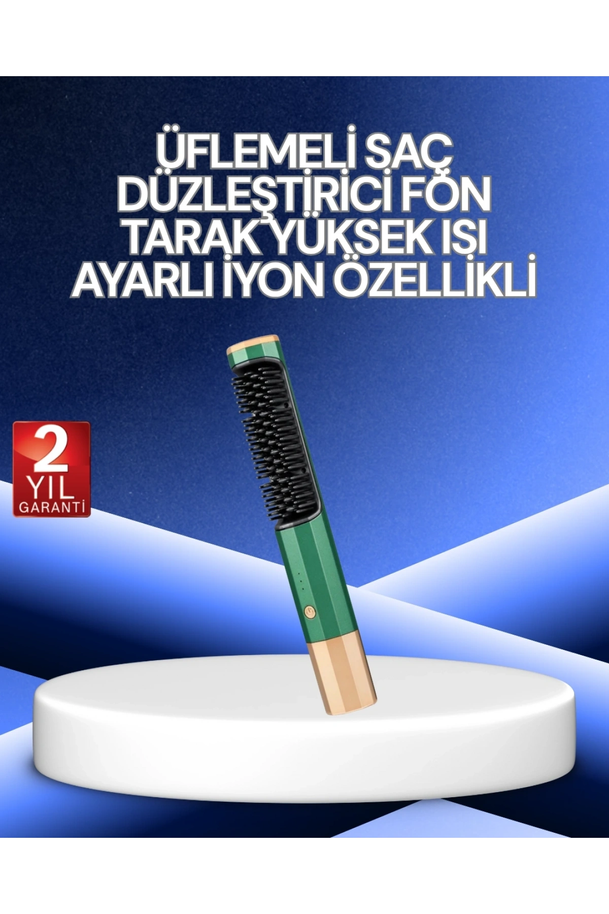 3’ü 1 Arada Saç Şekillendirme Seti – Kurutma, Düzleştirme, Tarama