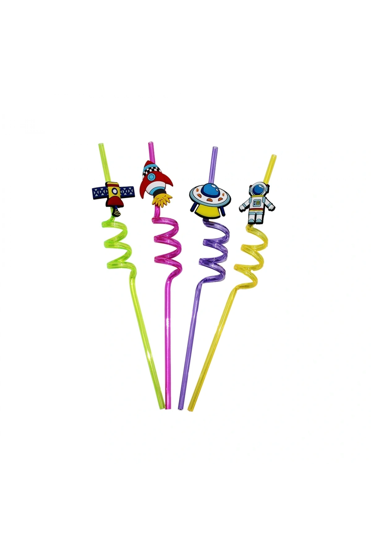 4 PARÇA  FİGÜRLÜ PİPET PLASTİK (5047)