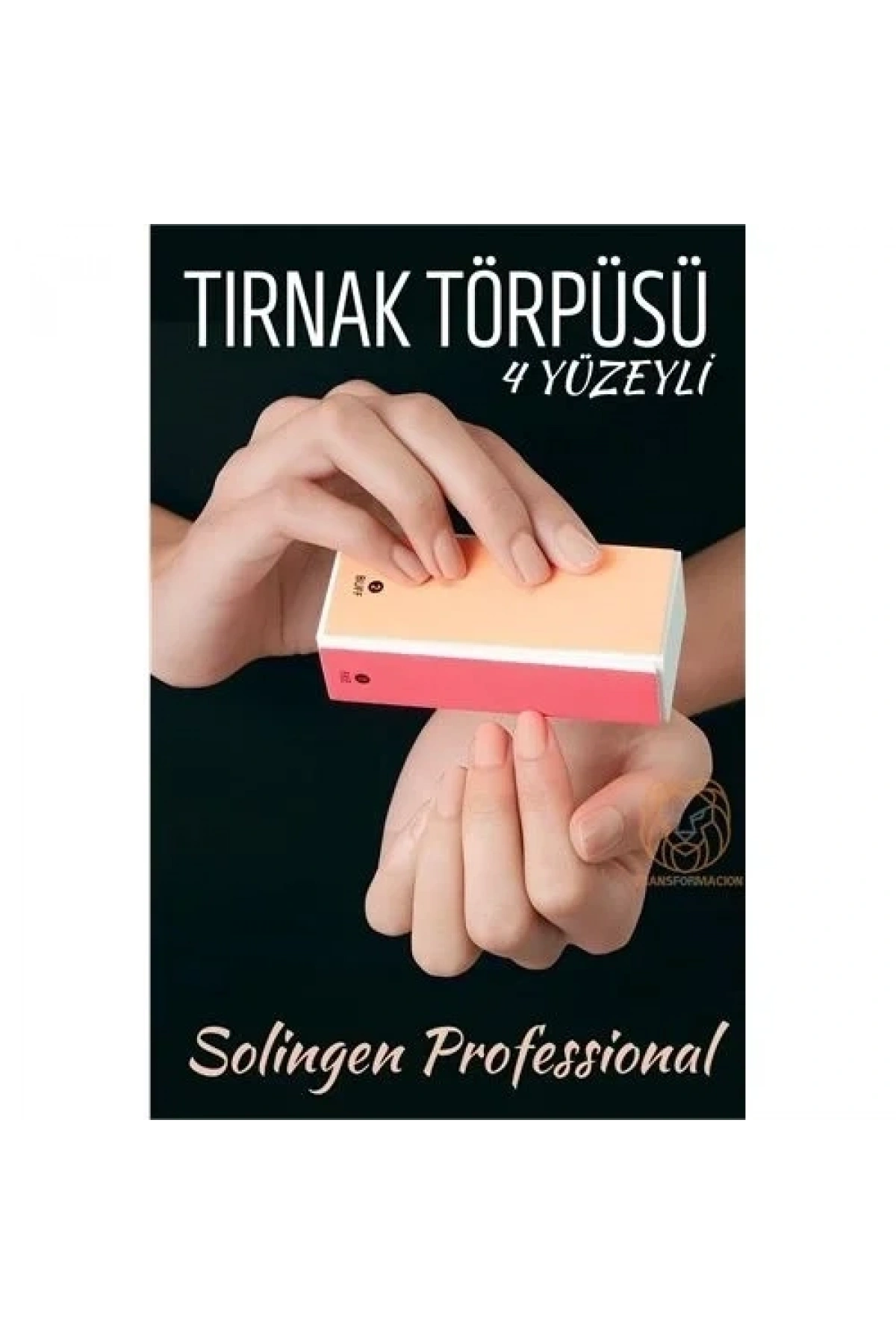 4 Yüzeyli Tırnak Törpüsü Ve Parlatma Blok Sünger Solingen Professional 716803
