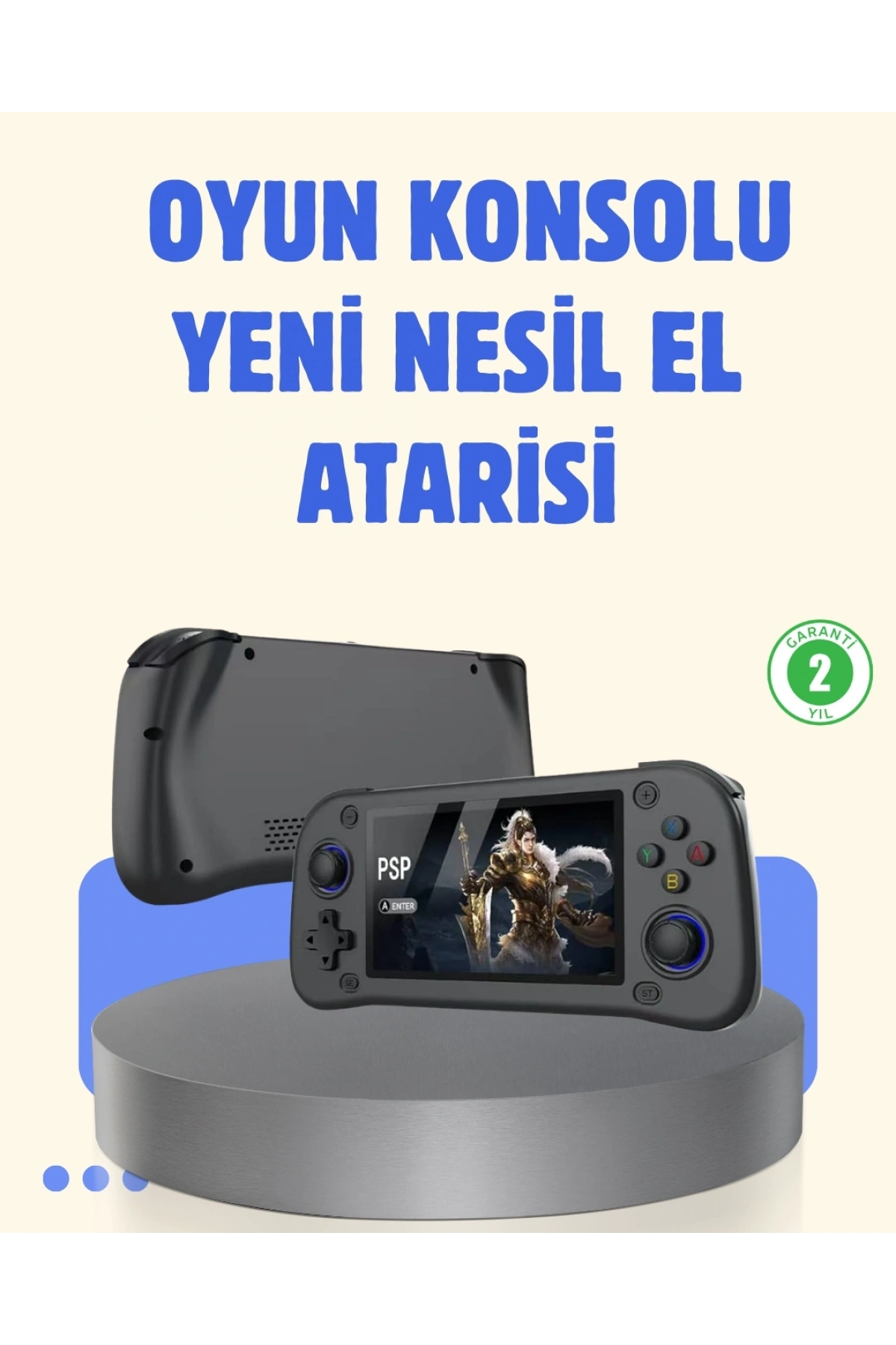 4.3 İnç IPS Ekranlı Taşınabilir Oyun Konsolu 64GB 10000 Oyun