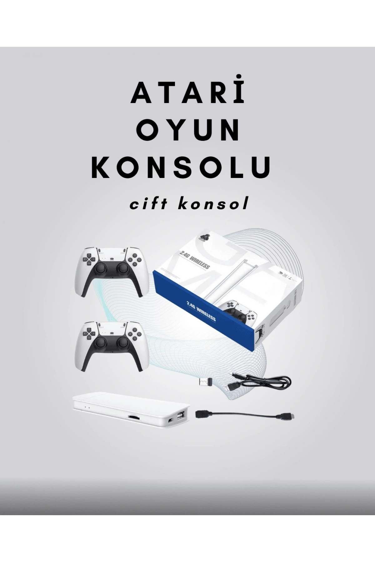 4K Destekli Bluetooth Retro Oyun Konsolu – M15 Modeli