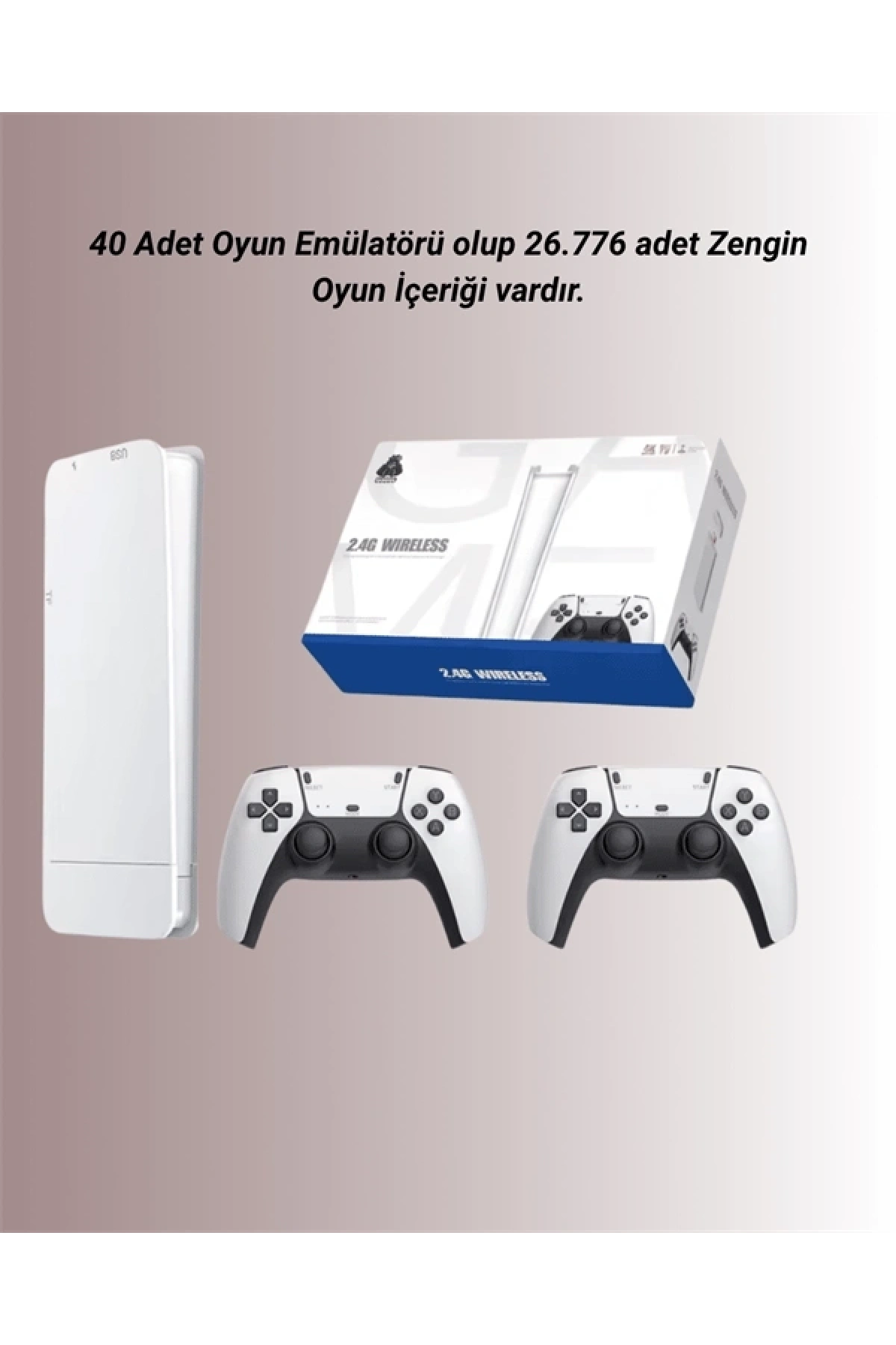 4K Destekli Bluetooth Retro Oyun Konsolu – M15 Modeli
