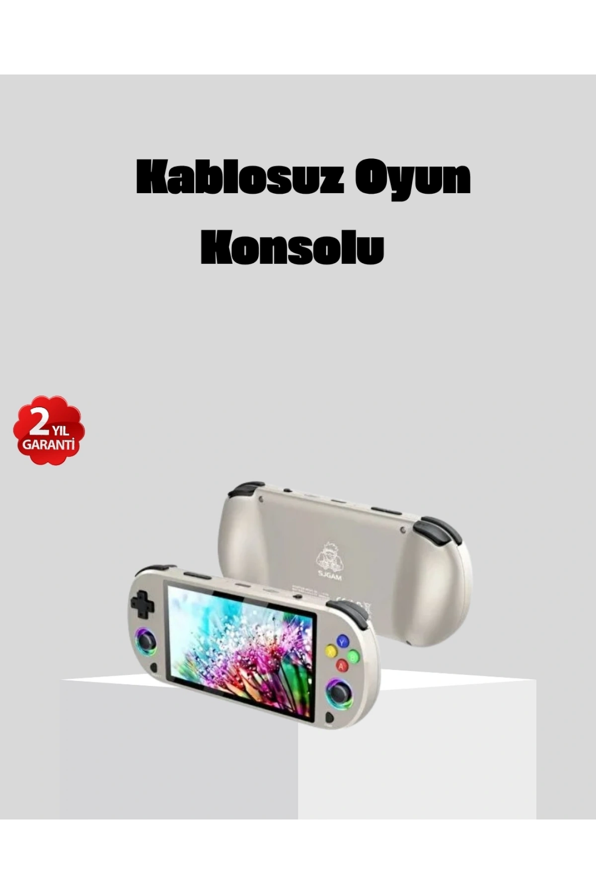 5 İnç IPS Ekranlı Retro Oyun Konsolu – 6 Saat Kesintisiz Oyun Deneyimi