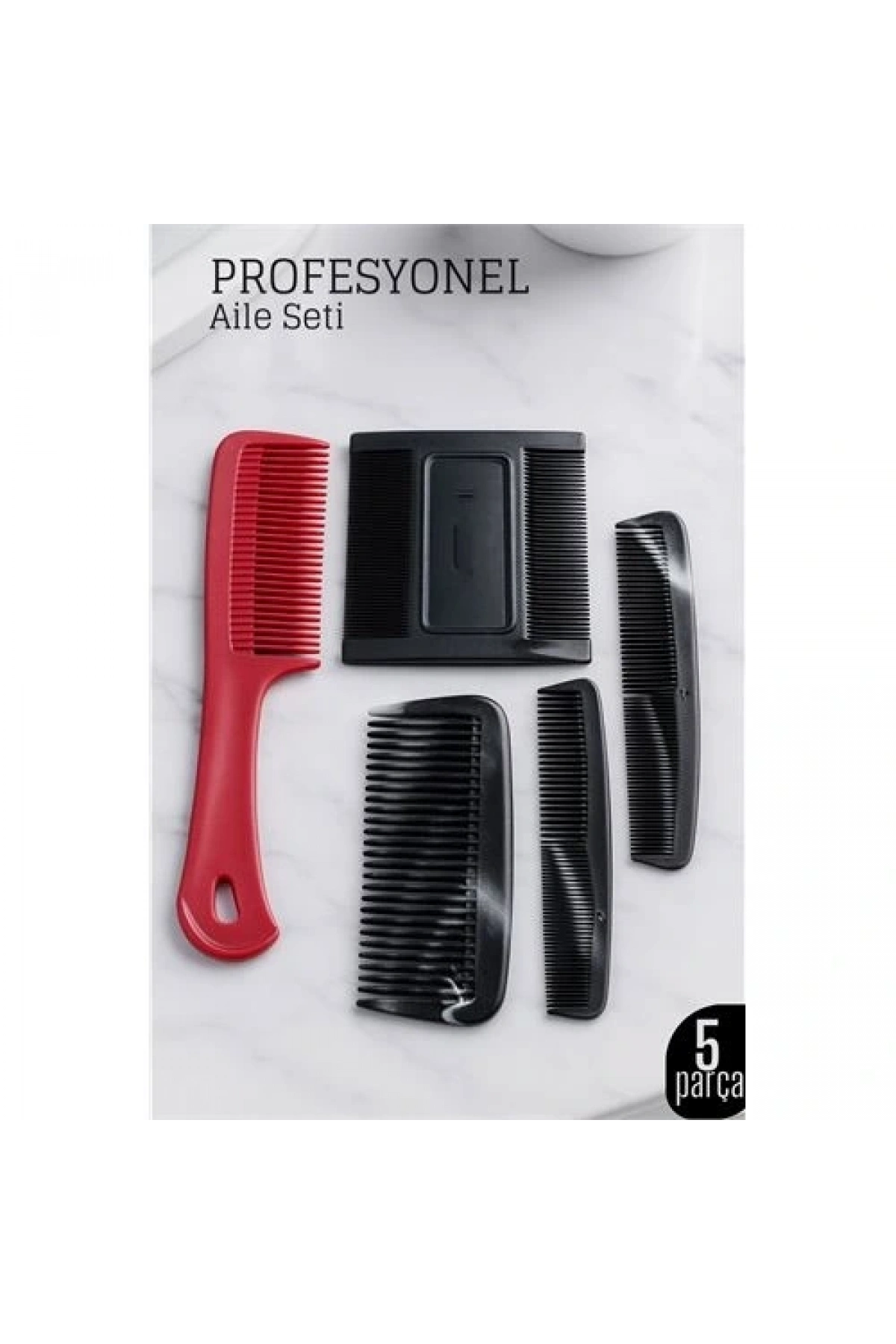 5li Tarak Seti – Aile Tipi, Her Saç İçin Uygun