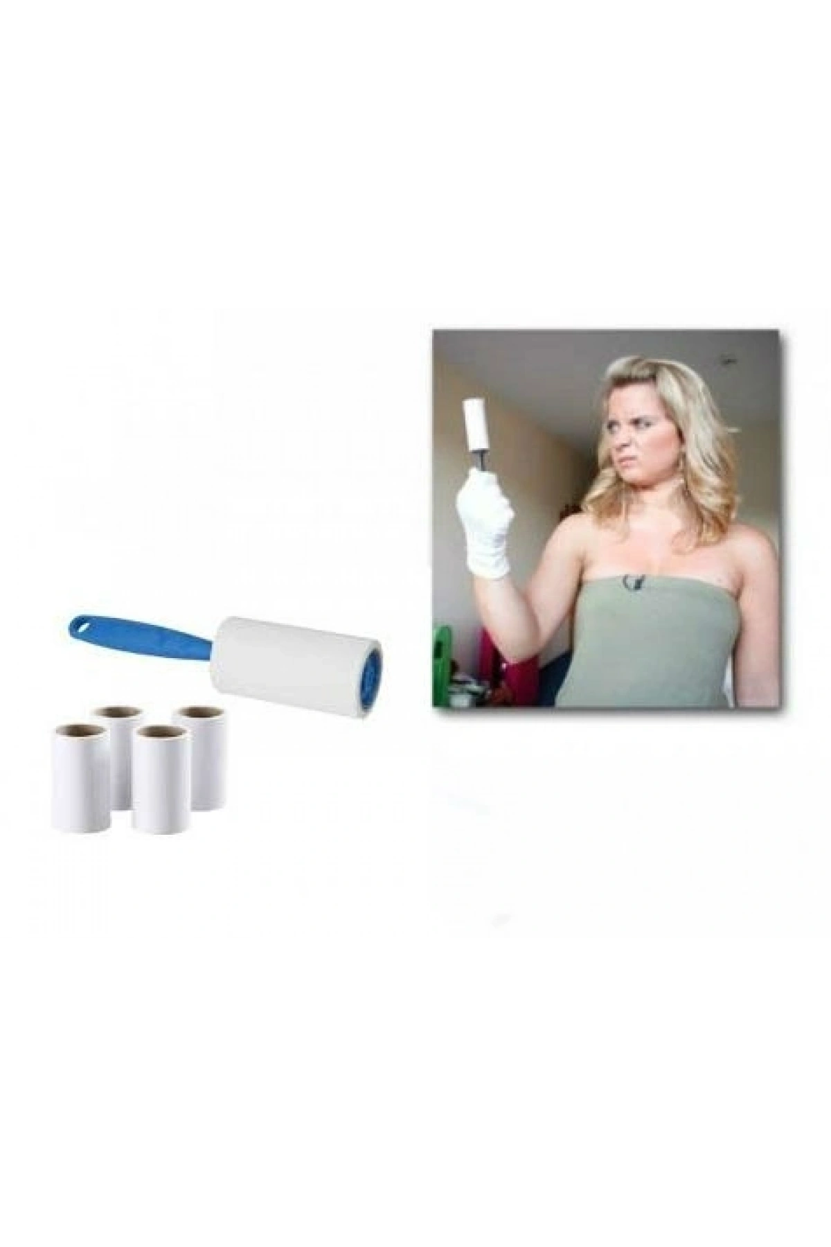 5 Yedekli Tüy Toplama Rulosu