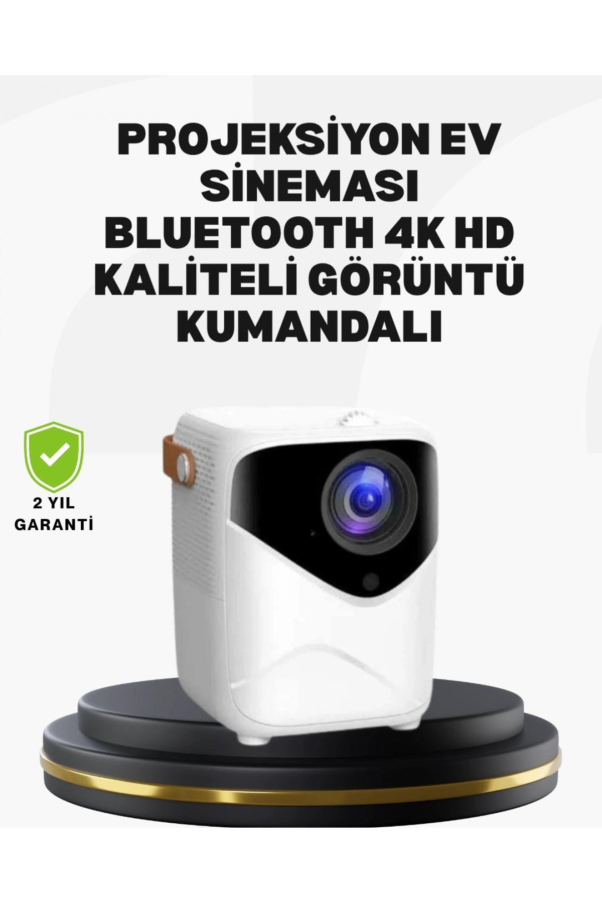 50 inç TV Deneyimli Projektör – Yakın Mesafede Geniş Görüntü