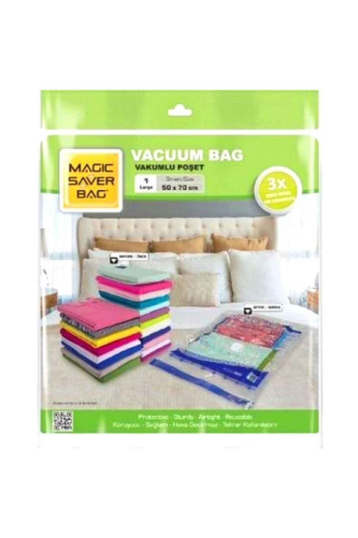 50X70 LARGE VAKUMLU POŞET HURÇ BAG (5047)