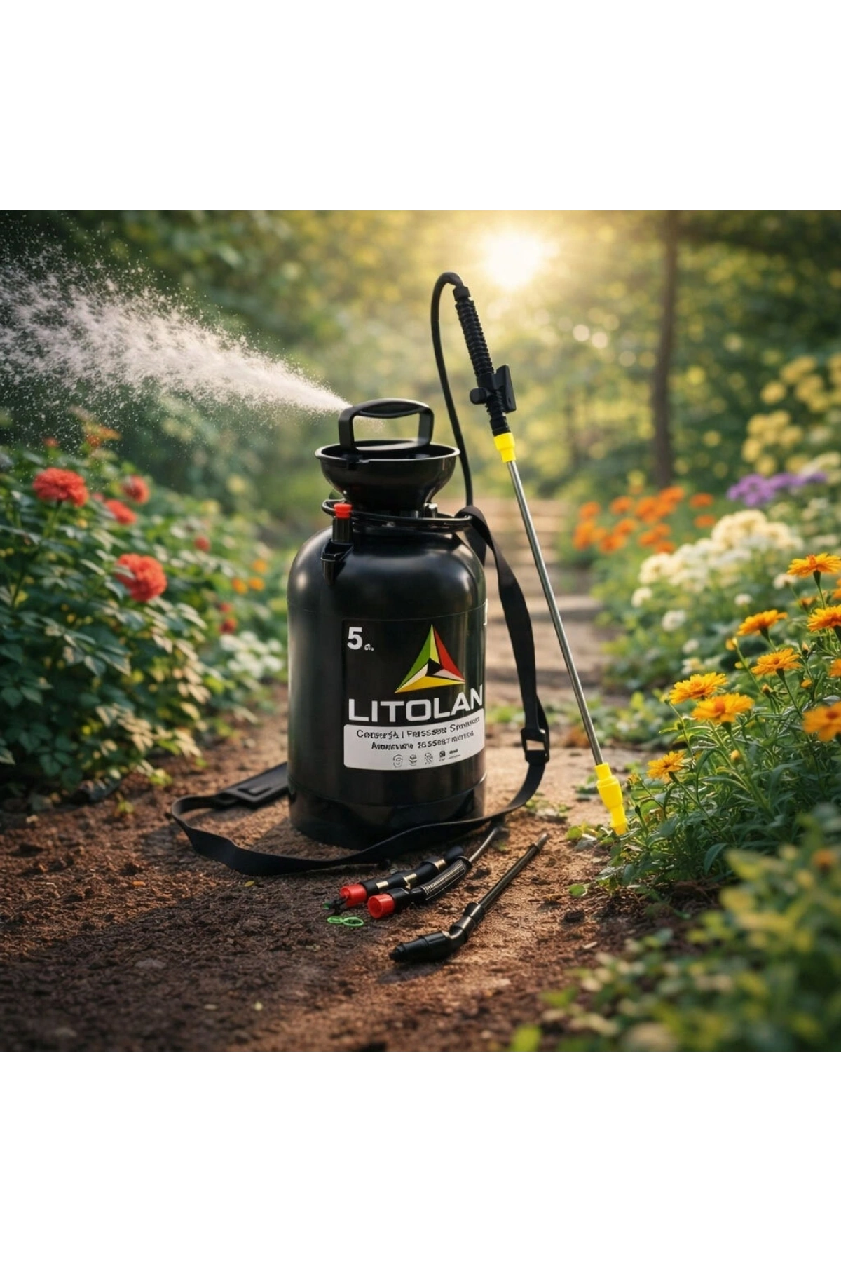 5LT MANUEL 2IN1 BAHÇE PÜSKÜRTME - KÖPÜK İLAÇ POMPA (5047)