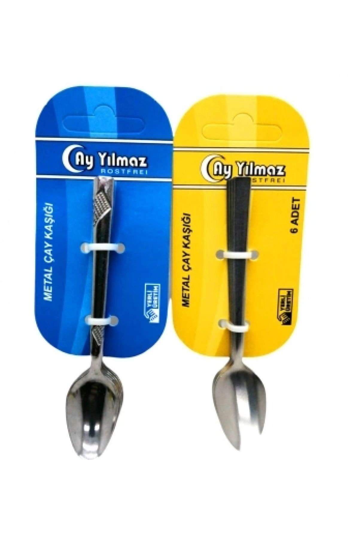 6 PARÇA  METAL ÇAY KAŞIK (5047)