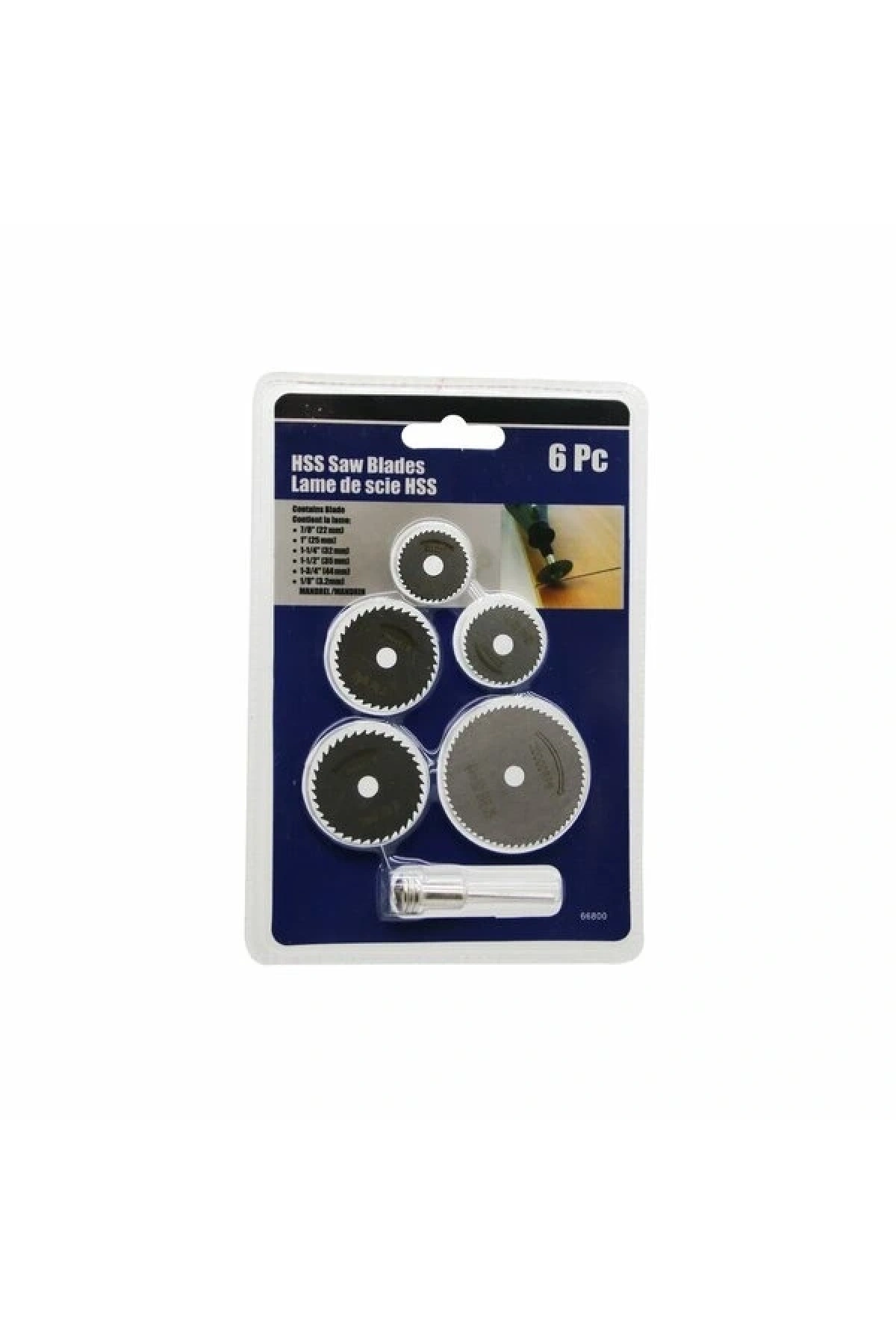 6 PARÇA MİNİ YUVARLAK TESTERE BIÇAKLARI 22---44MM (5047)