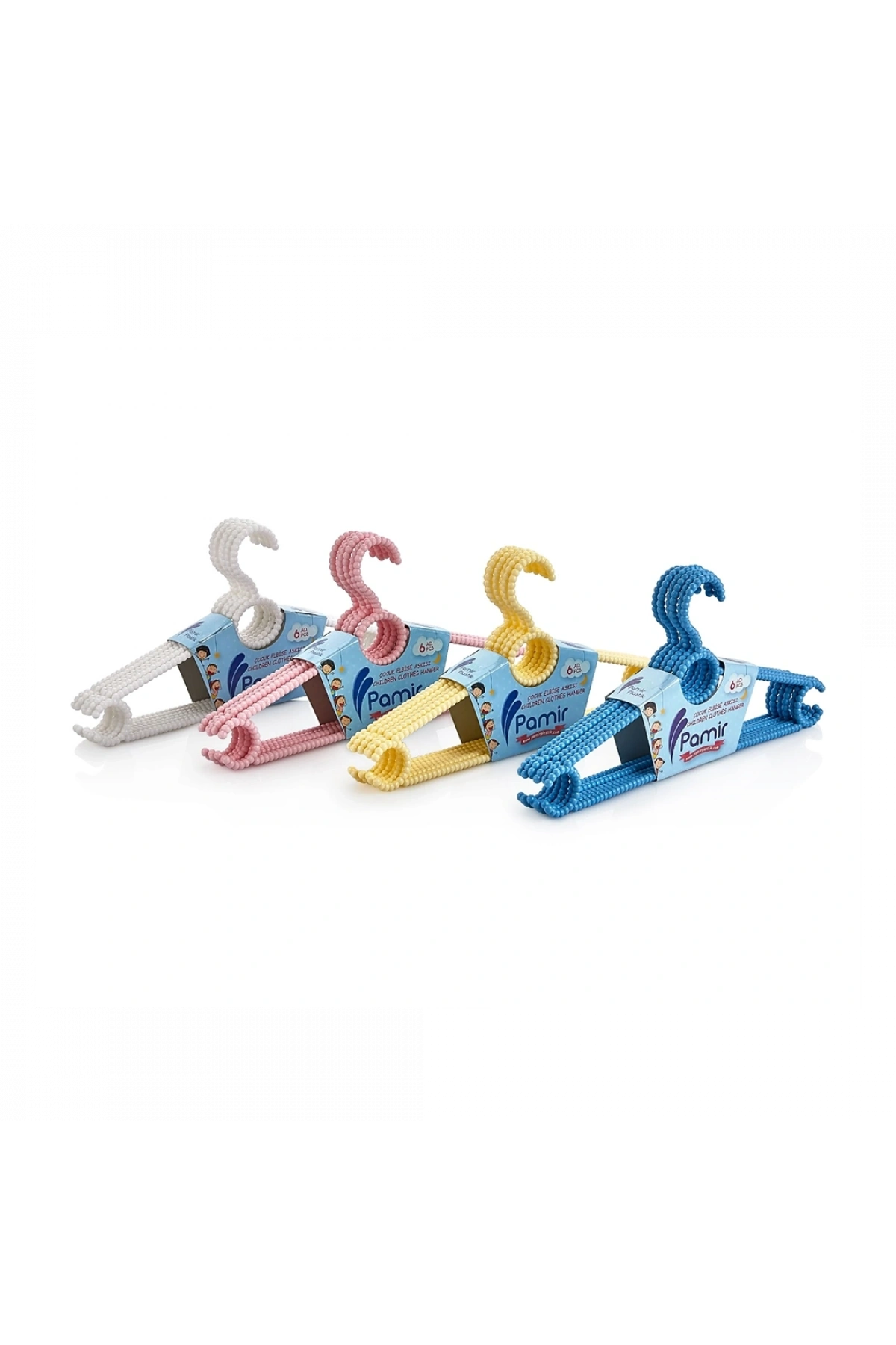 6 PARÇA  PLS.BONCUK ÇOCUK ELBİSE ASKI (5047)