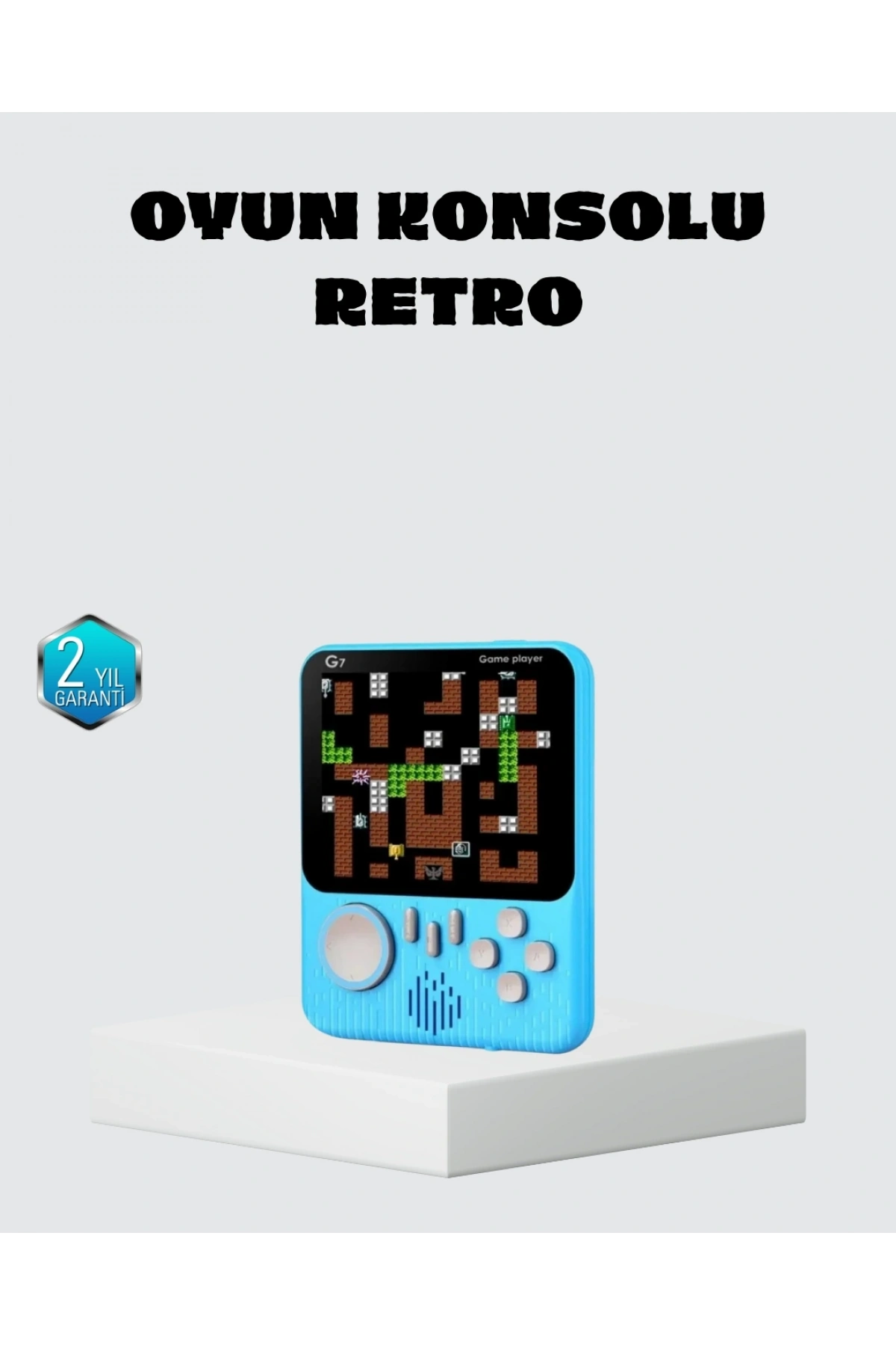 666 Oyunlu Retro Mini Oyun Konsolu – 3.5 LCD Ekran ve Çift Kişilik Oyun