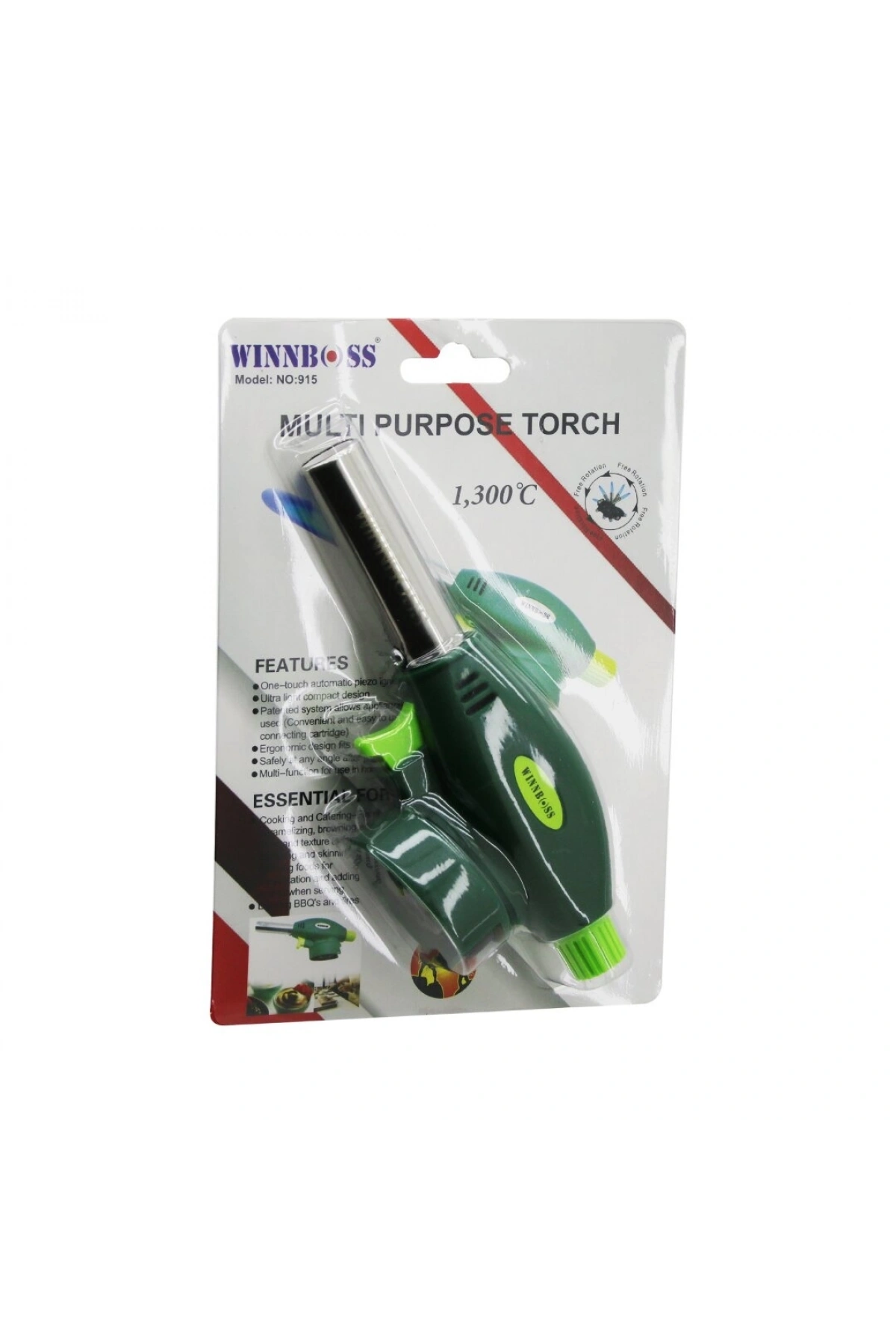 MULTI PURPOSE TORCH NO-915 PÜRMÜZ NARGİLE ÇAKMAK  BAŞLIK  BRULÖR  1300℃ (5047)