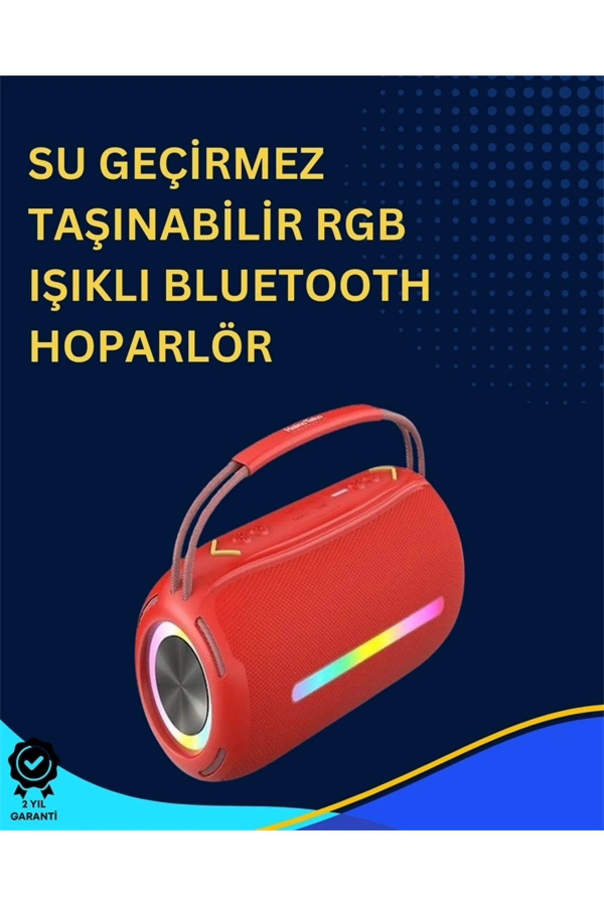 USB/SD/AUX Girişli Hoparlör – 10 W × 2 Çift Sürücü